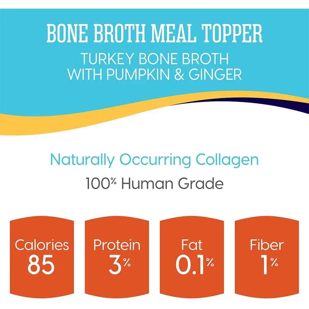 Solid Gold Turkey Bone Broth with Pumpkin & Ginger Dog Food Topper
