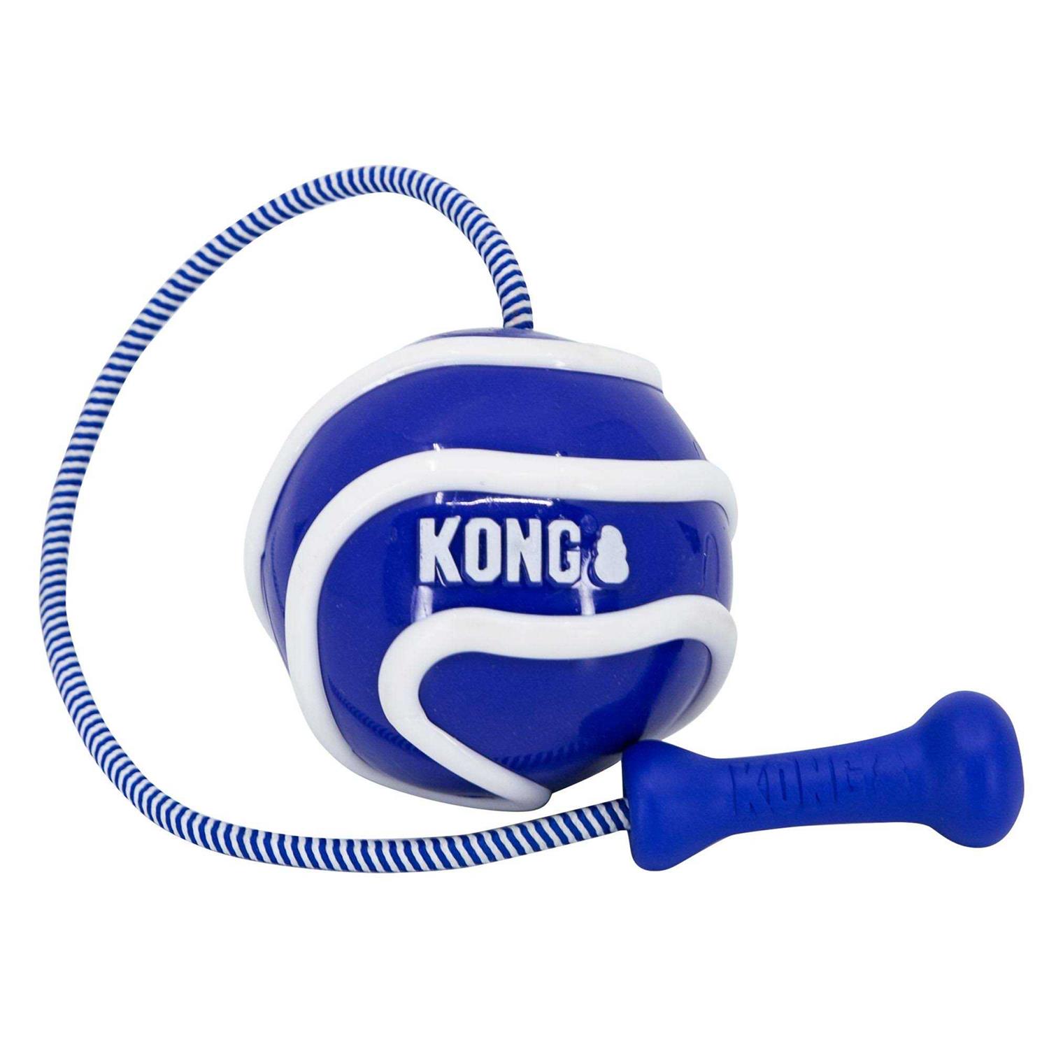 KONG Wavz Bunji Ball Dog Toy Large