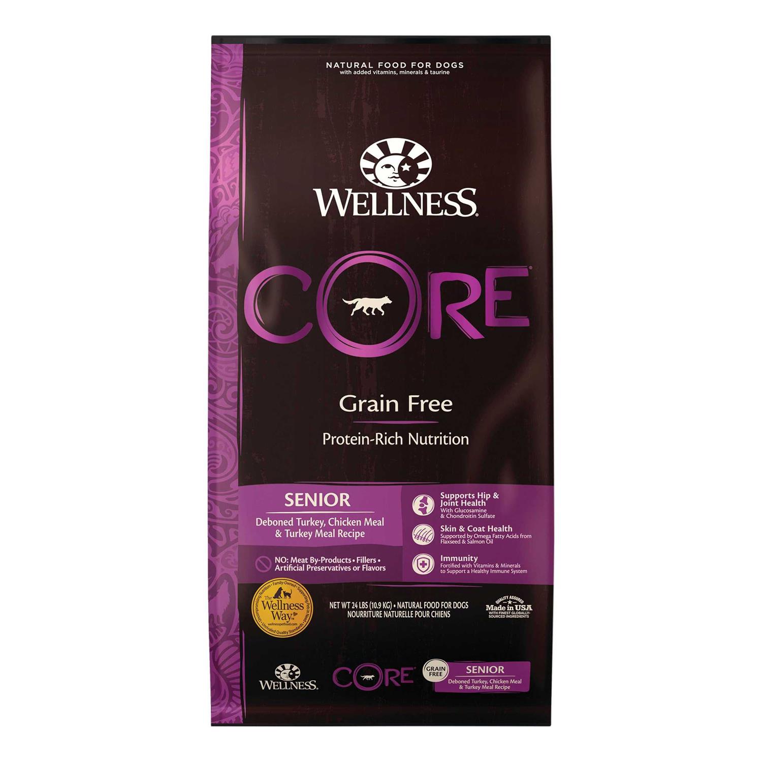 Wellness Core Natural Grain Free Senior Dry Dog Food