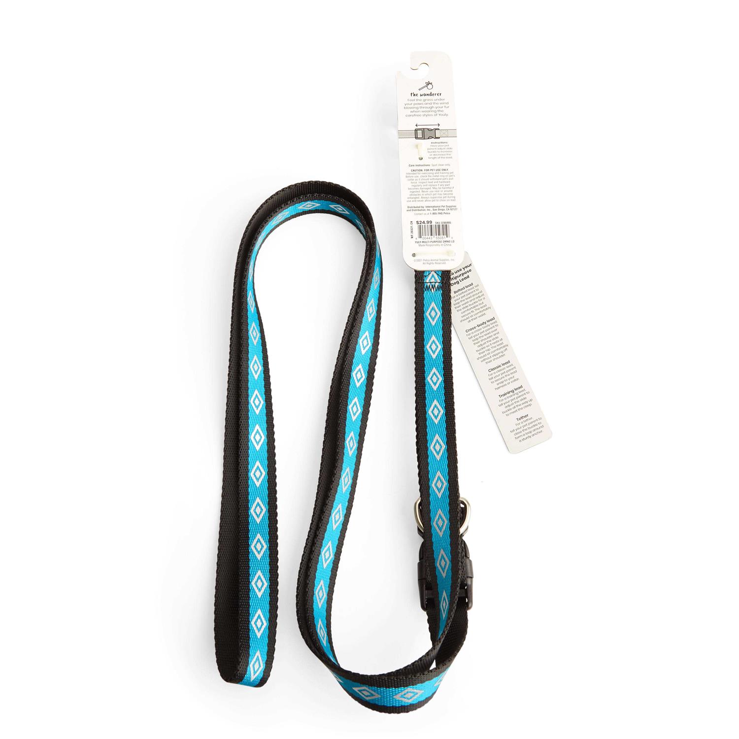 YOULY The Wanderer Diamond Multipurpose Dog Lead