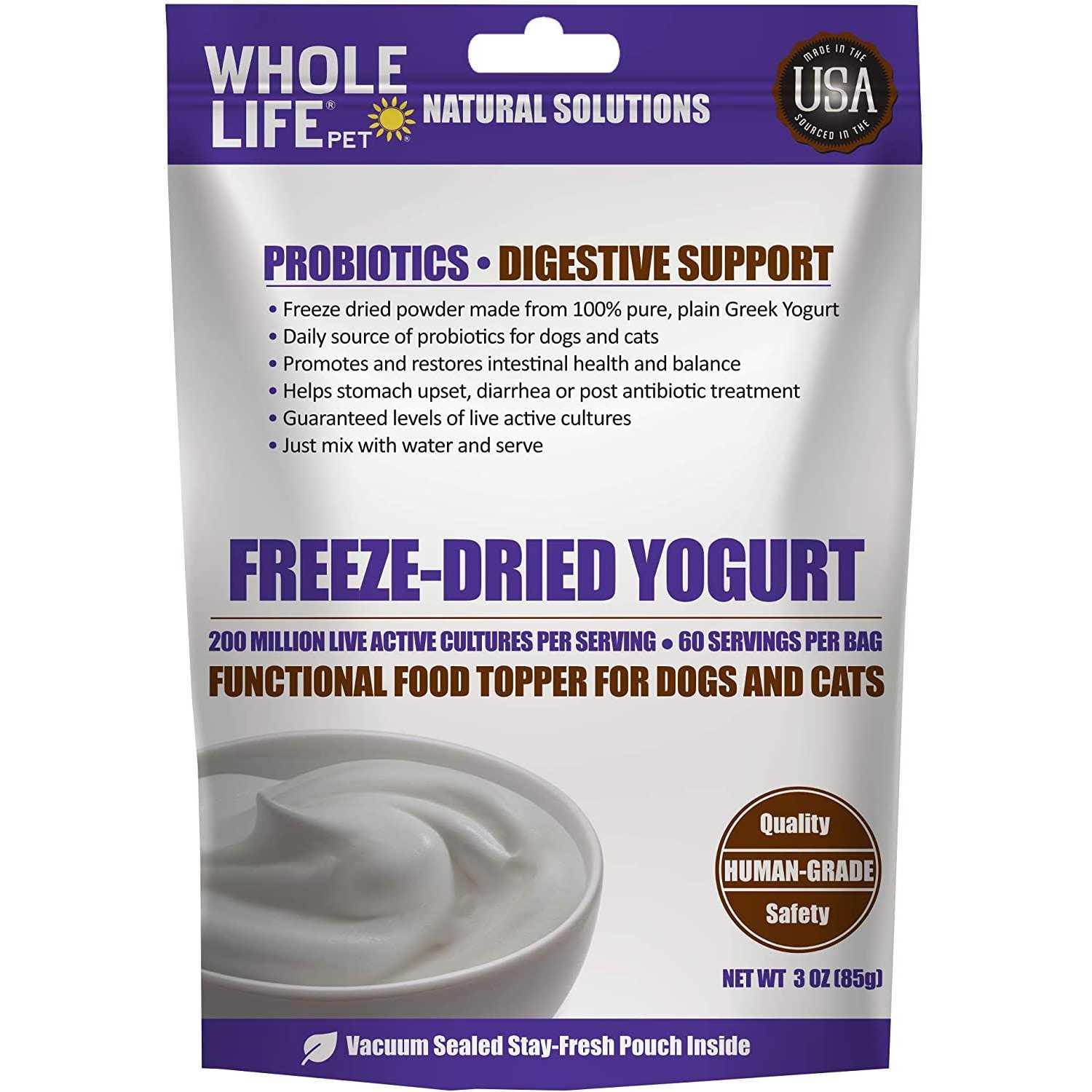 Whole Life Pet Nutritionals Freeze Dried Yogurt Powder