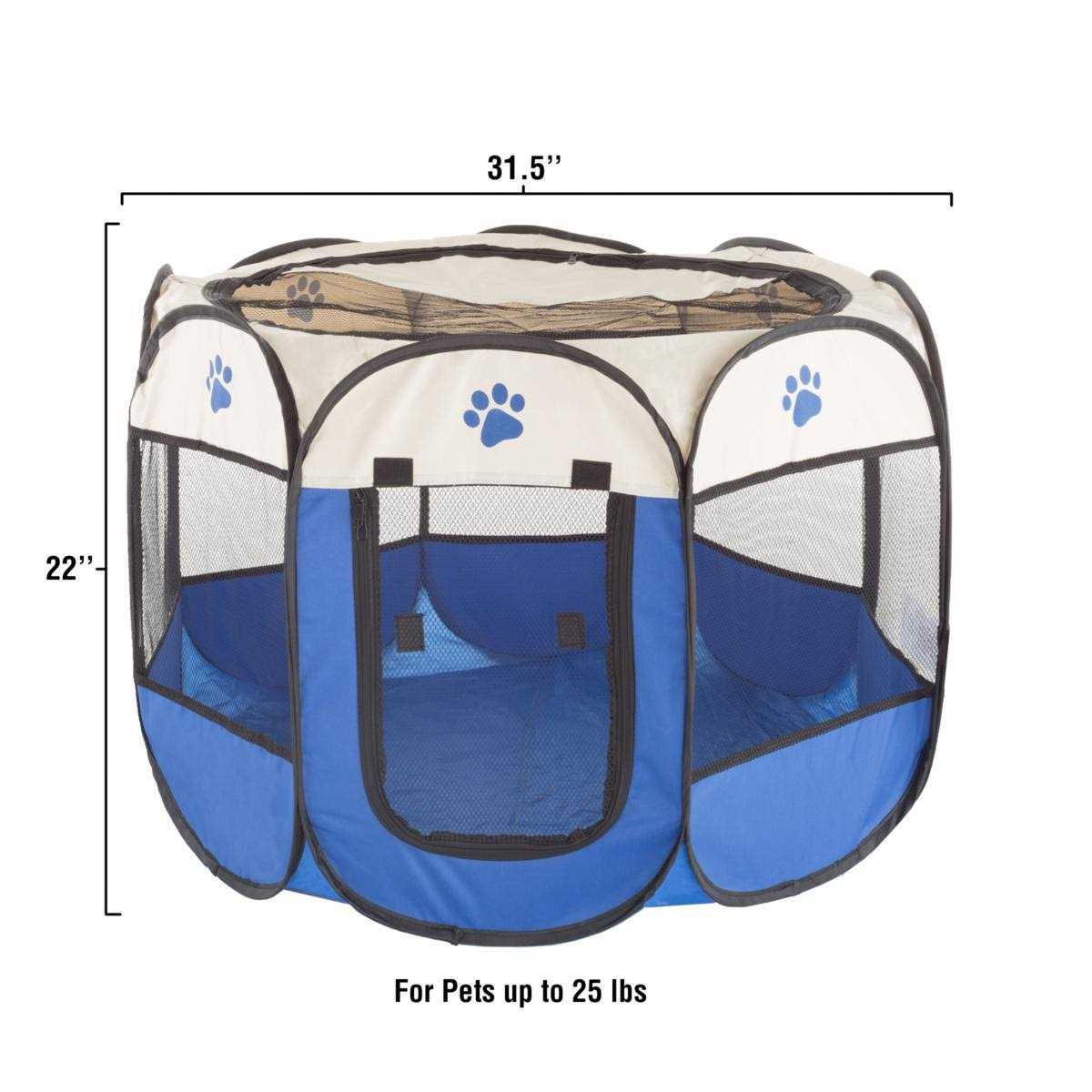 Pet Adobe Portable Pop-Up Pet Playpen