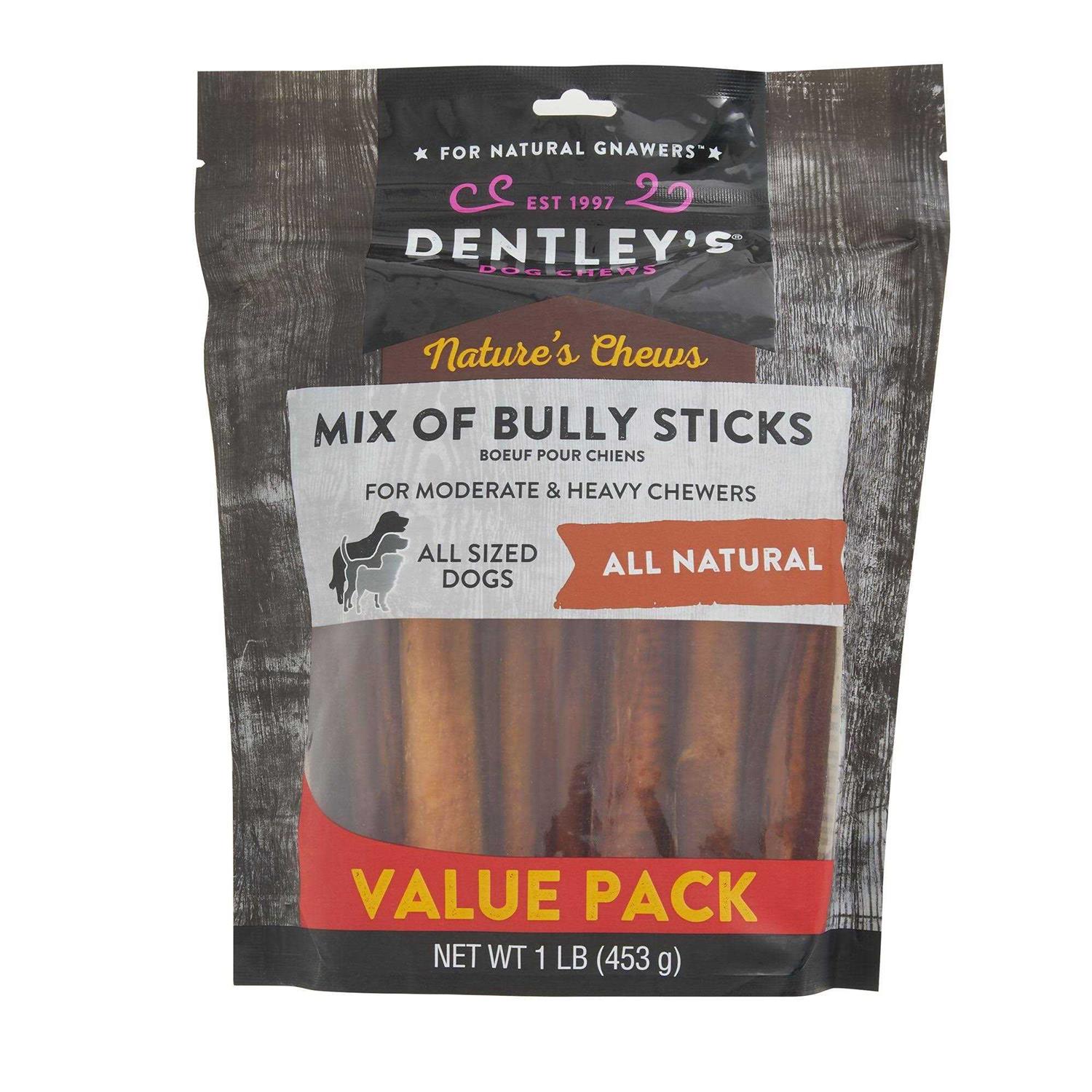 Dentley’s Bully Sticks Dog Chew Treats