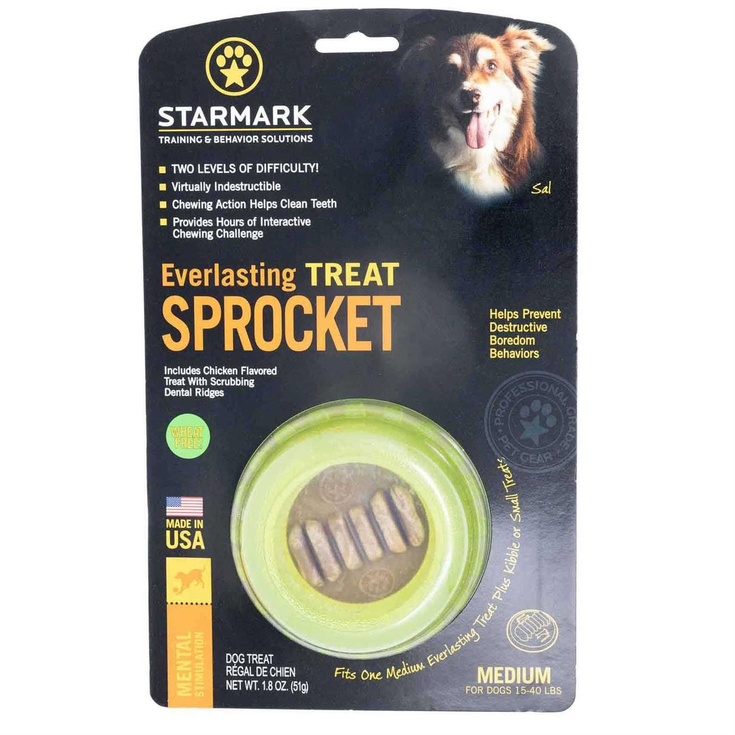 Starmark Everlasting Sprocket Treat