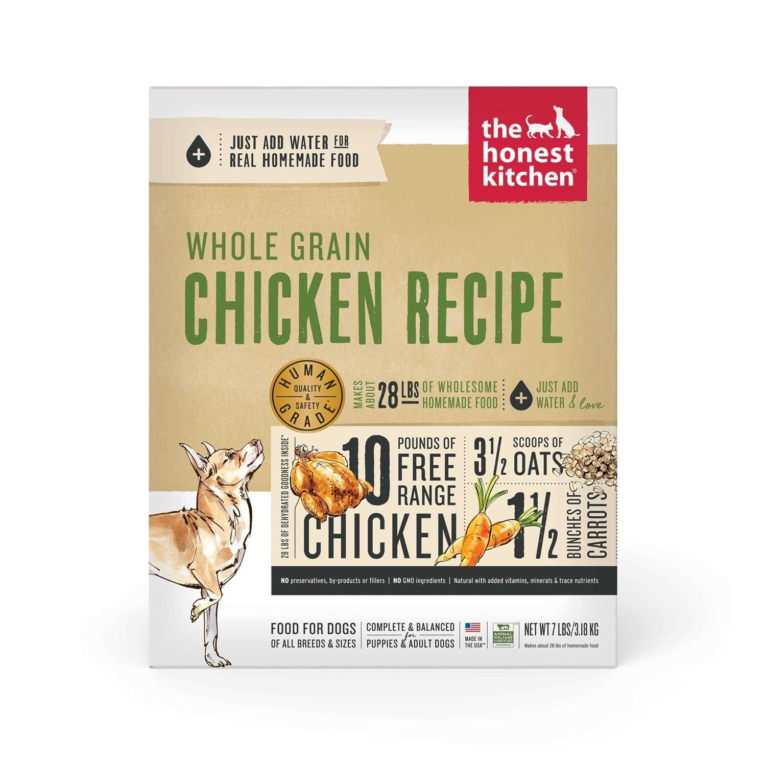 The Honest Kitchen Dehydrated Whole Grain Chicken Dog Food