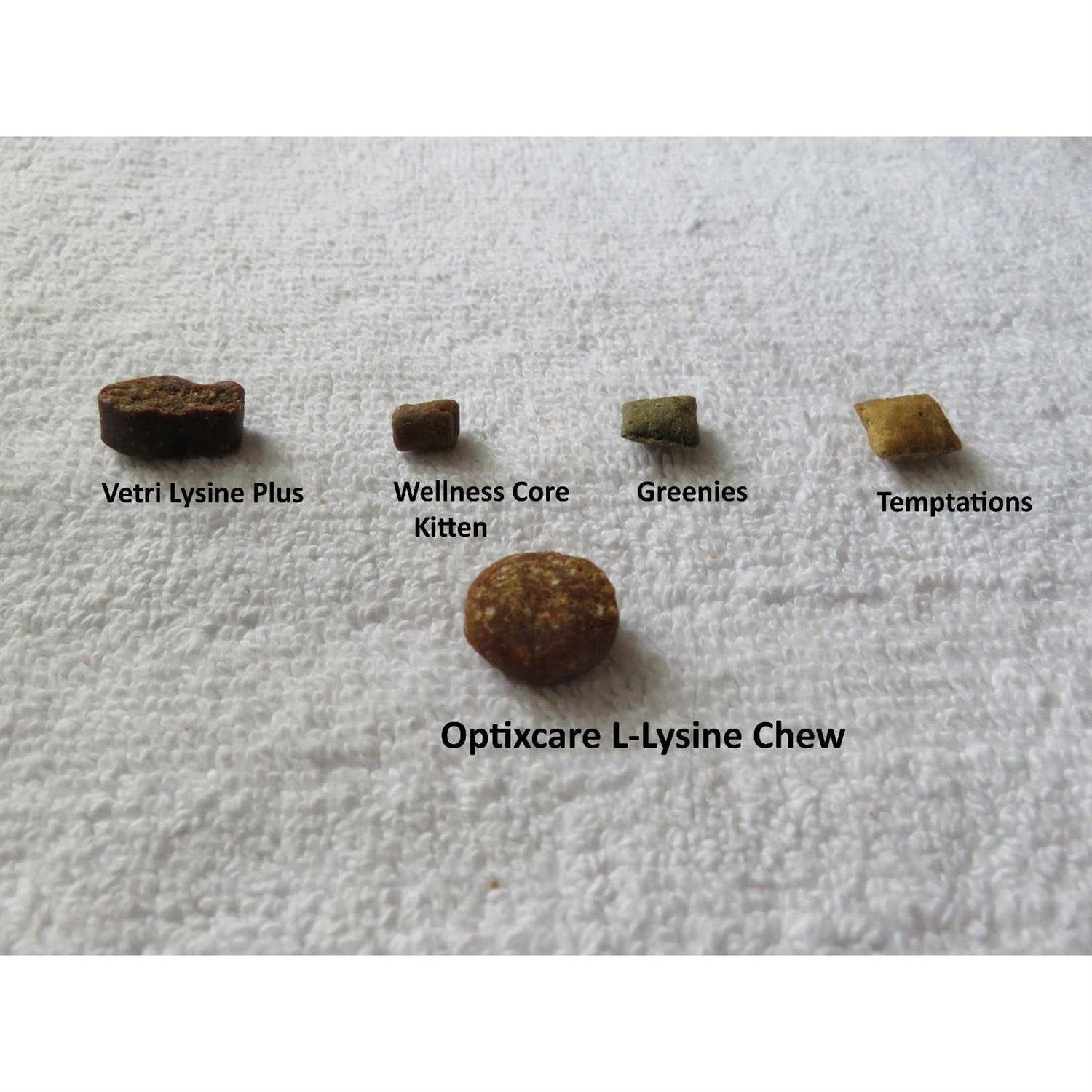 Optixcare L-Lysine Chews for Cats & Kittens