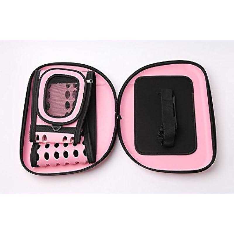 Petall Foldable Pet Dog Carrier Cage Collapsible Travel Kennel Portable Pet Carrier Outdoor Shoulder Bag for Puppy Dog Cat
