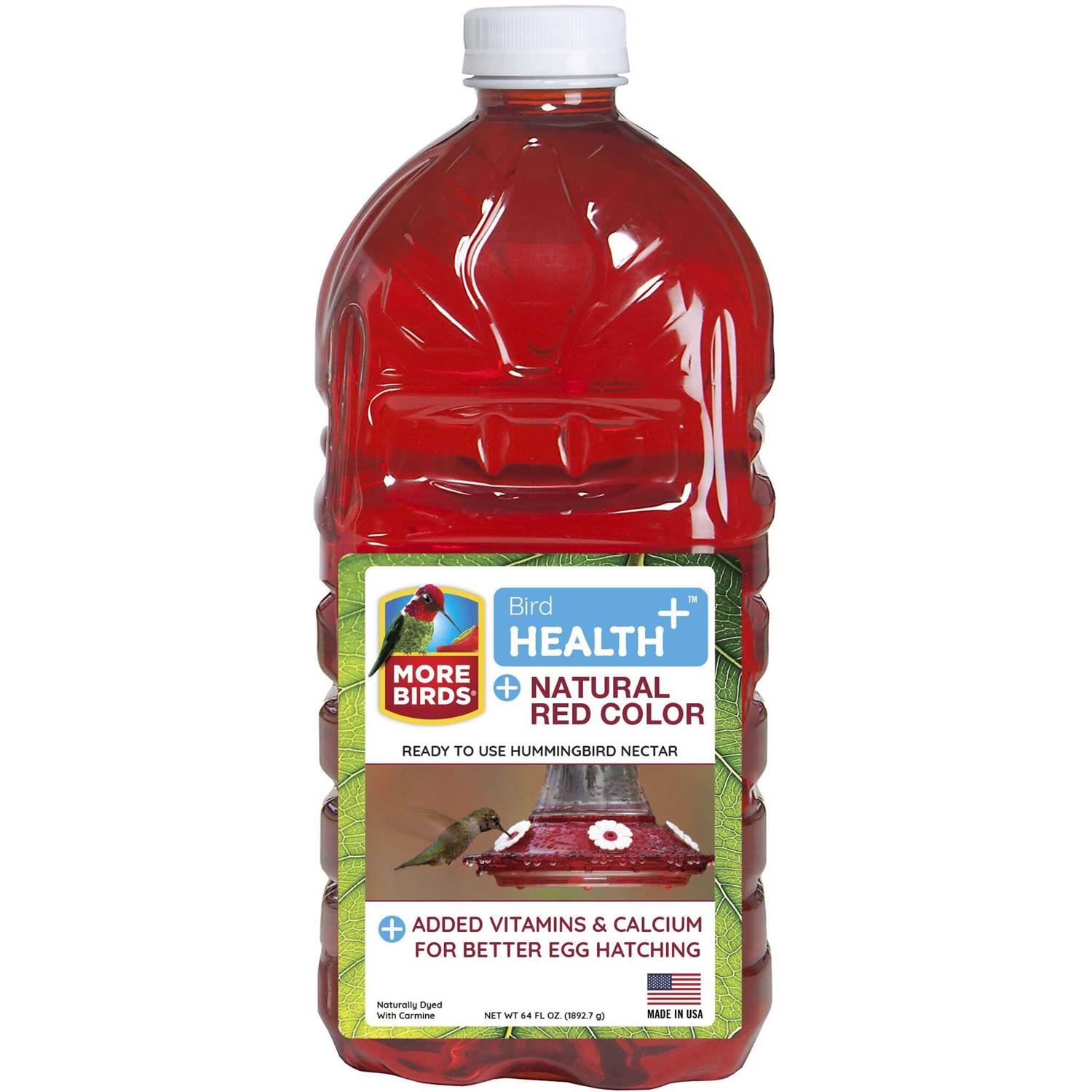 More Birds Health Plus Ready to Use Hummingbird Nectar Natural