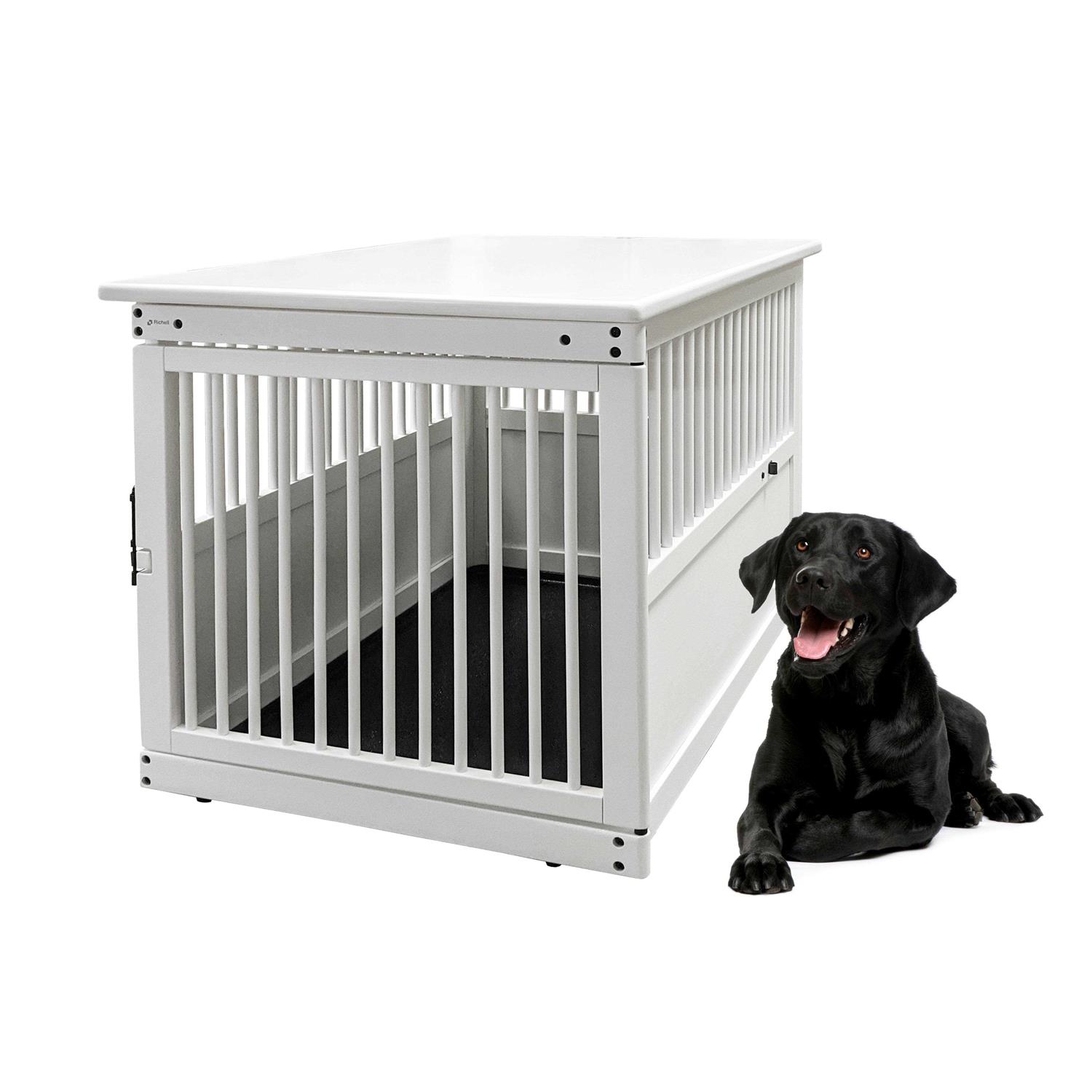 Richell Wooden End Table Crate