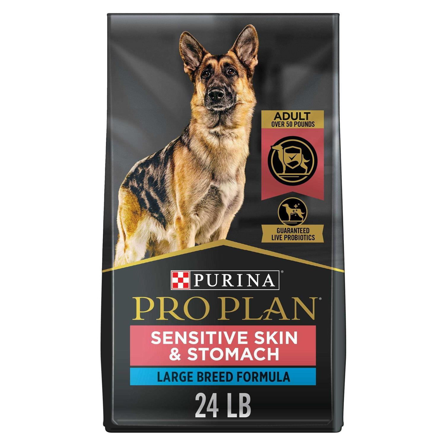 Purina Pro Plan Sensitive Skin Stomach Salmon Adult Large Breed Formula Dry Dog Food