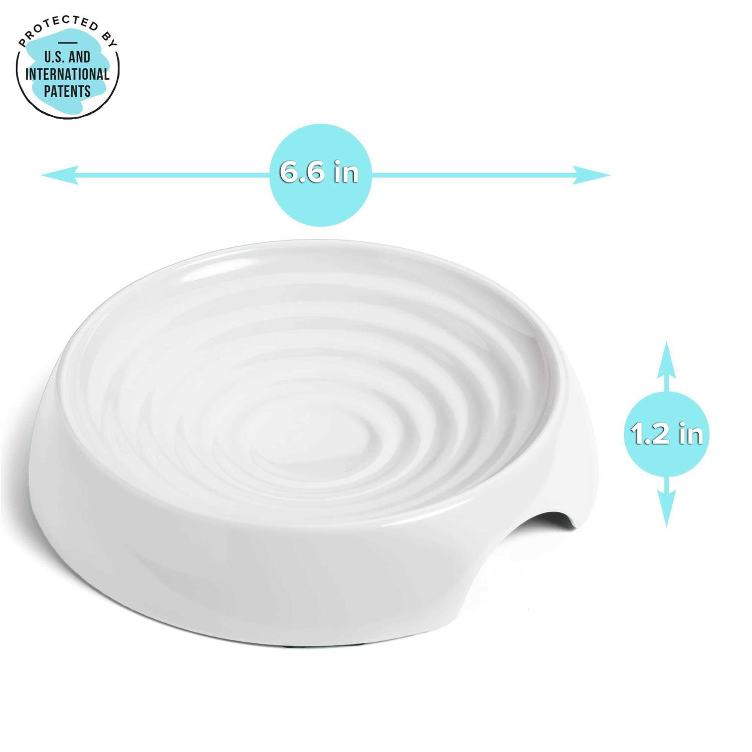 CatGuru Cat Bowls Whisker Stress Free Cat Food Bowl Reliefs Whisker Fatigue