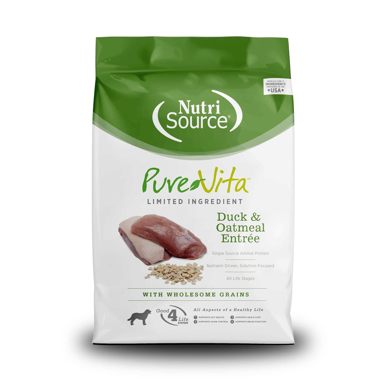 PureVita Duck & Oatmeal Dry Dog Food