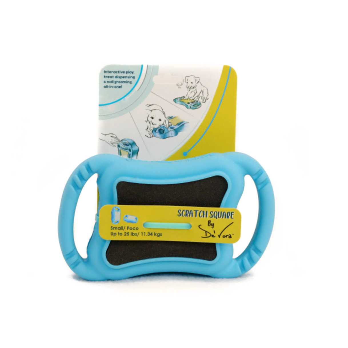 de’ Vora Scratch Square Dog & Cat Grooming Toy