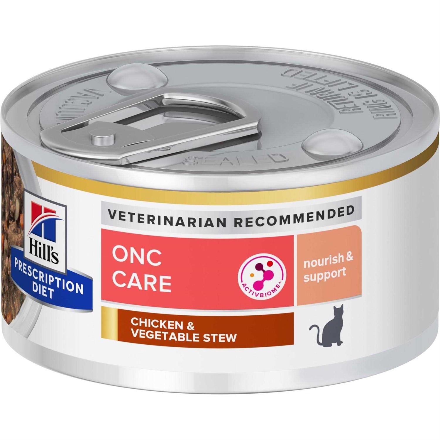 Hill’s Prescription Diet ONC Care Chicken & Vegetable Stew Wet Cat Food