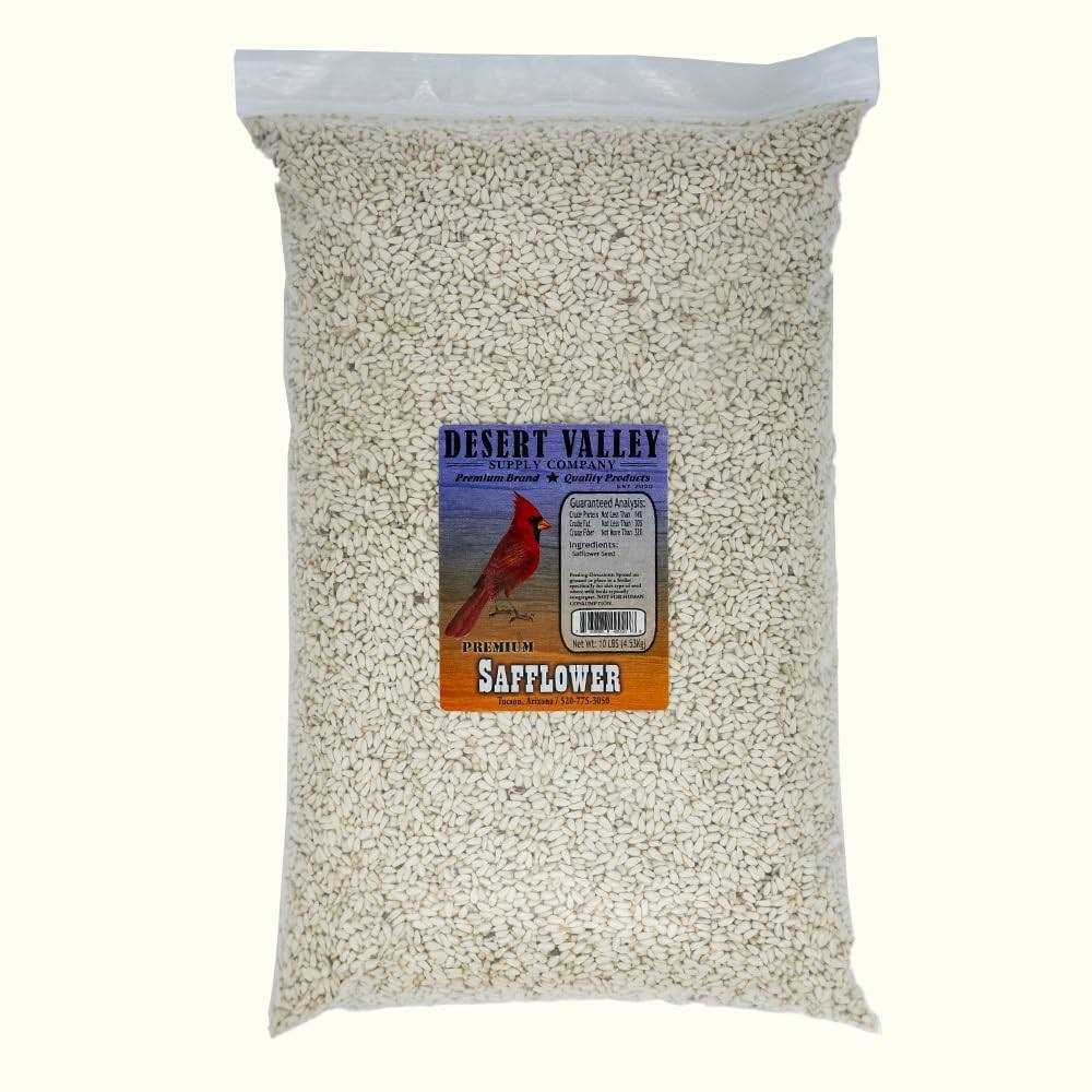 Desert Valley Supply Desert Valley Premium Safflower Seeds Wild Bird Food