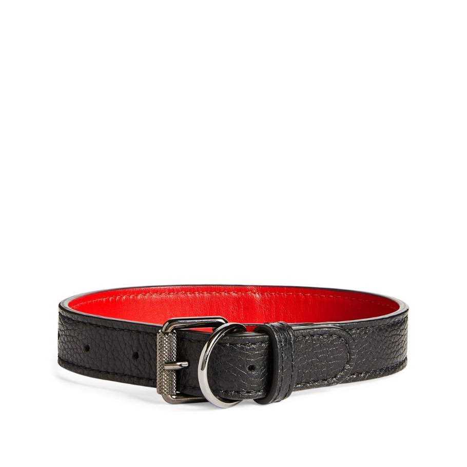 Christian Louboutin Loubicollar Calfskin Pet Collar