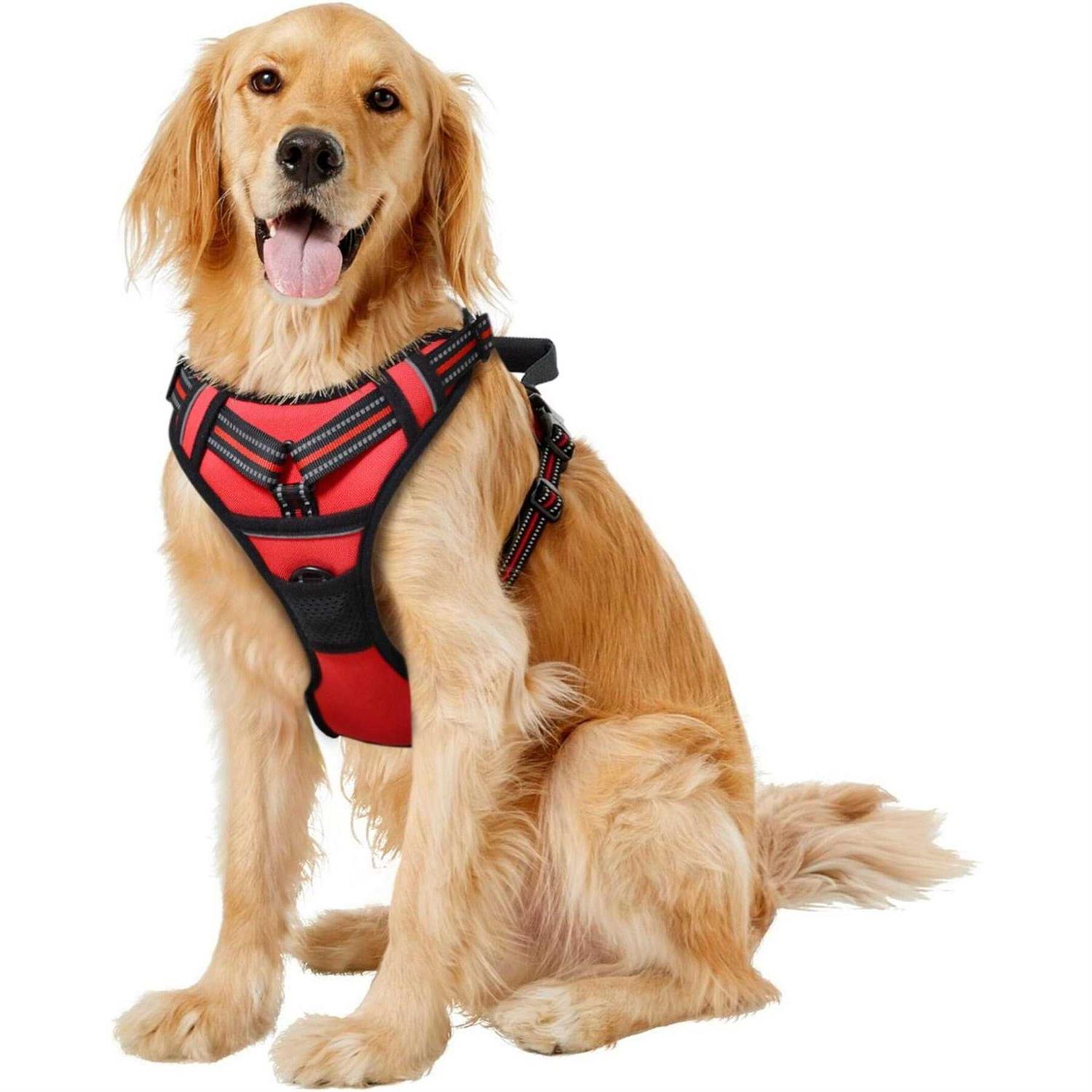 GOOPAWS GOOPAWS Padded Reflective Dog Harness Easy Control Lightweight Dog Harness