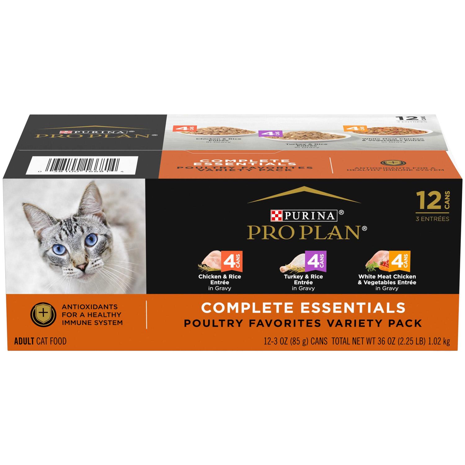 Purina Pro Plan Cat Food Chicken & Turkey Variety Pack