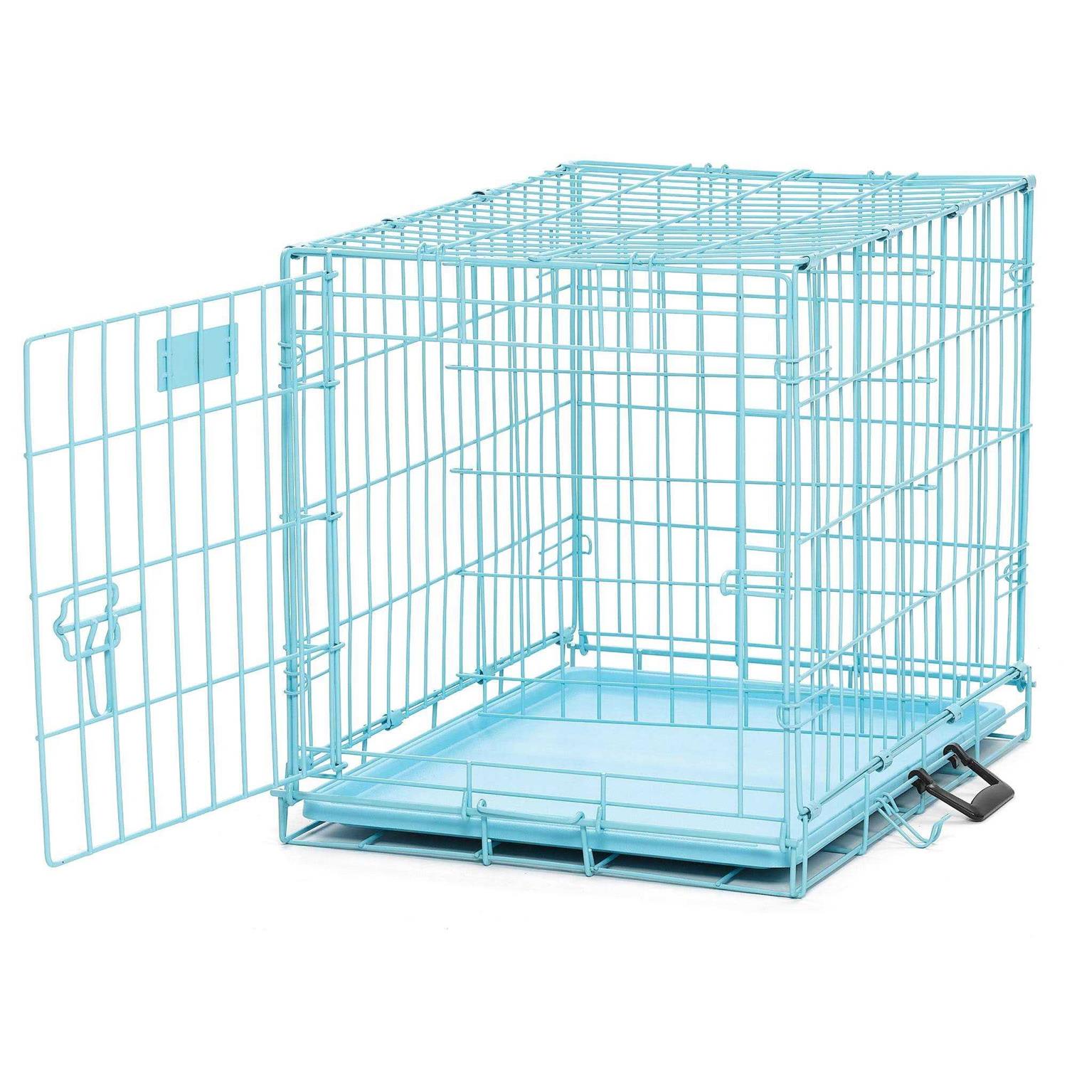 Midwest iCrate Single Door Dog Crate Blue