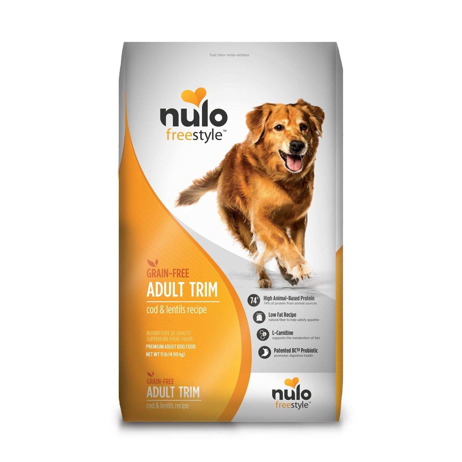 Nulo Freestyle Grain Free Adult Trim Cod & Lentils Recipe Dry Dog Food