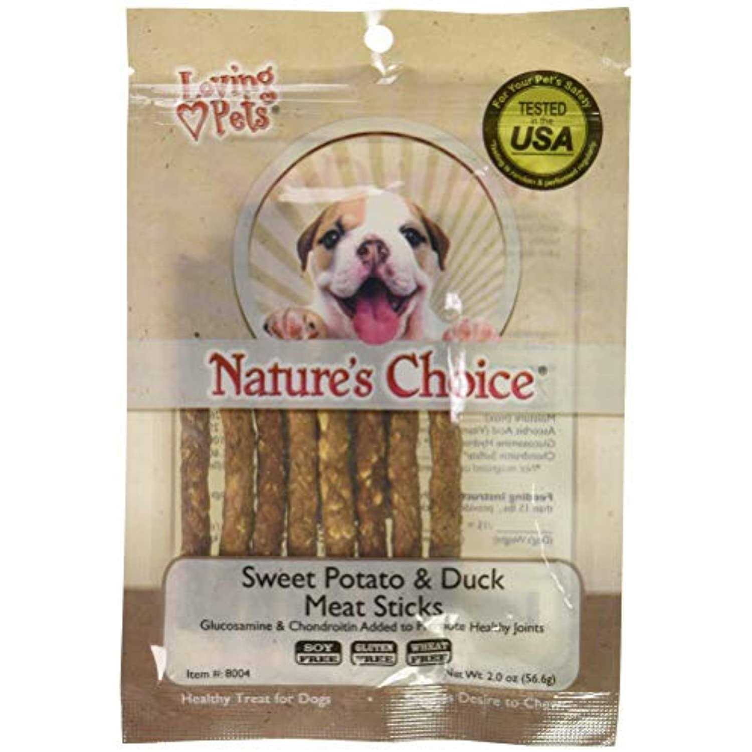 Loving Pets Nature’s Choice Sweet Potato & Duck Meat Sticks