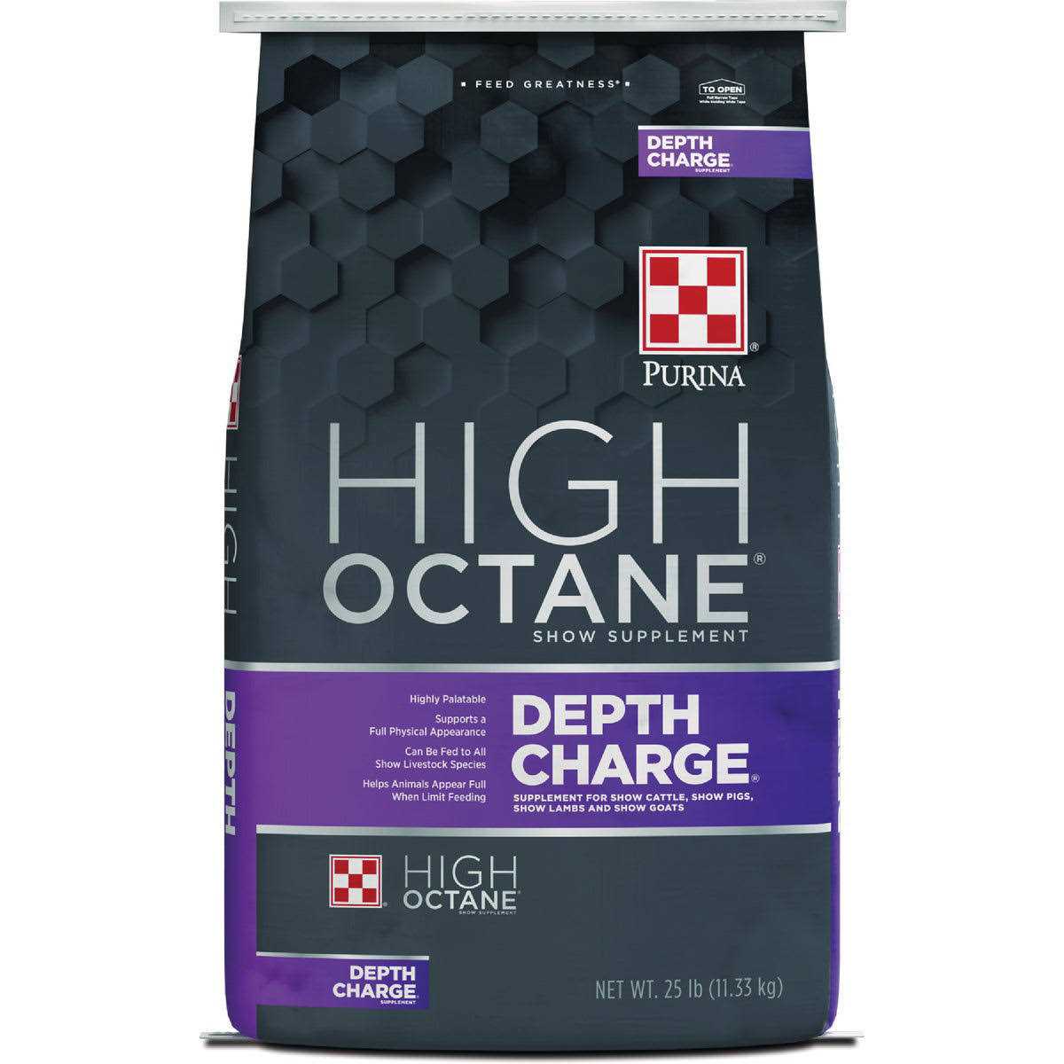 50 lb Purina High Octane Depth Charge Show Supplement