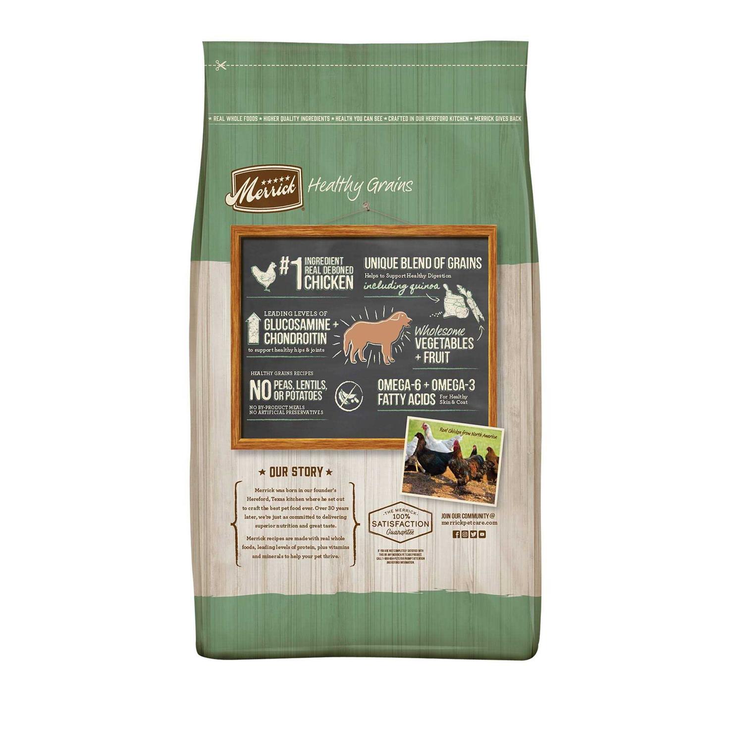 Merrick Healthy Grains Senior Dry Dog Food