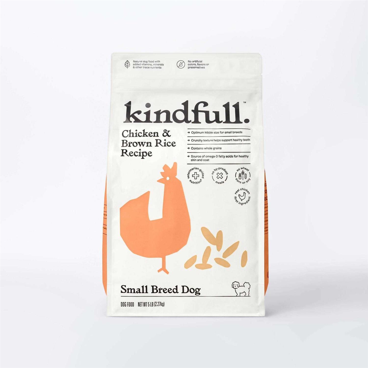 Kindfull Chicken and Brown Rice Recipe Dry Dog Food