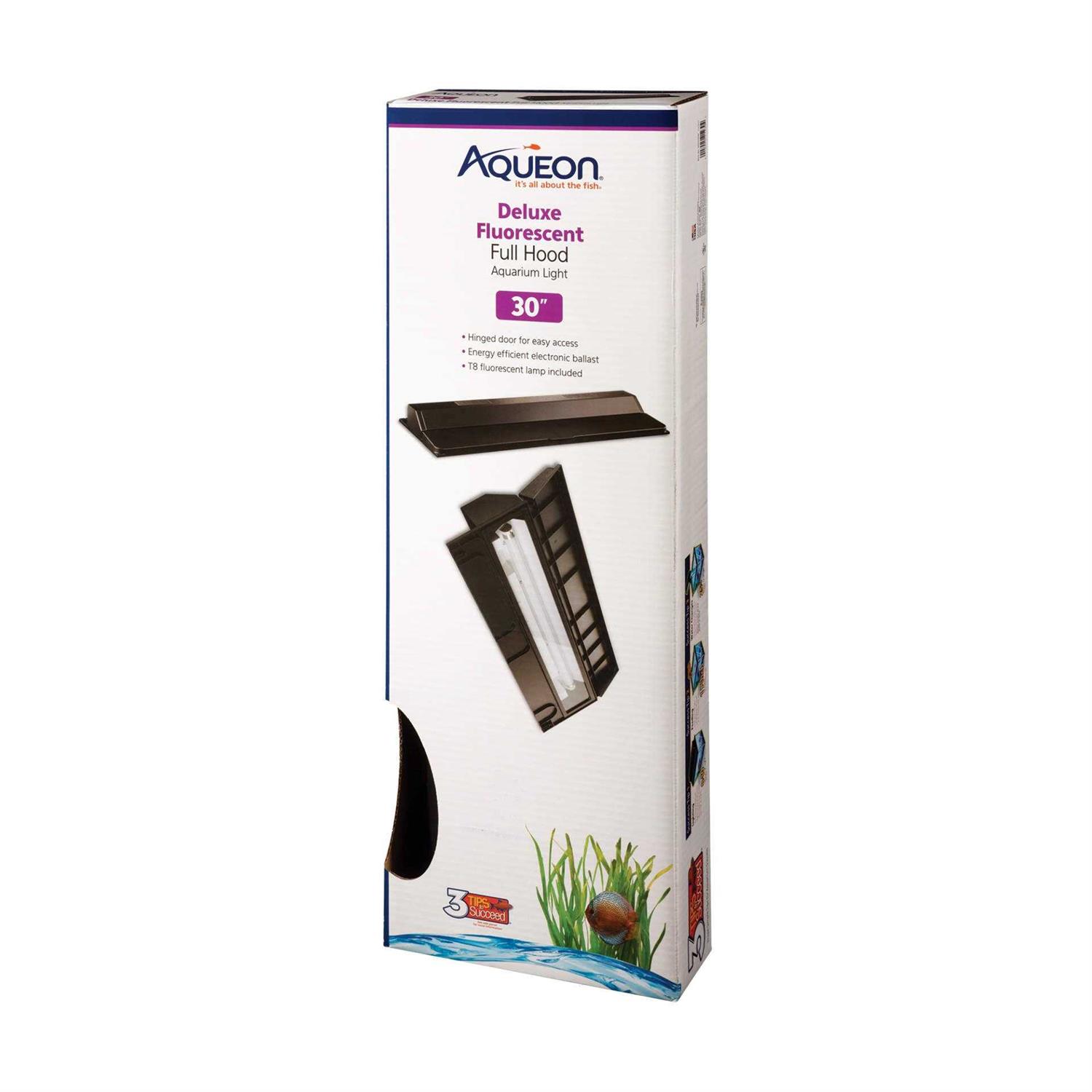 Aqueon Fluorescent Deluxe Full Aquarium Hood