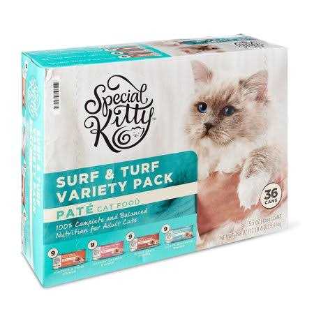 Special Kitty Surf & Turf Variety Pack Pate Cat Food