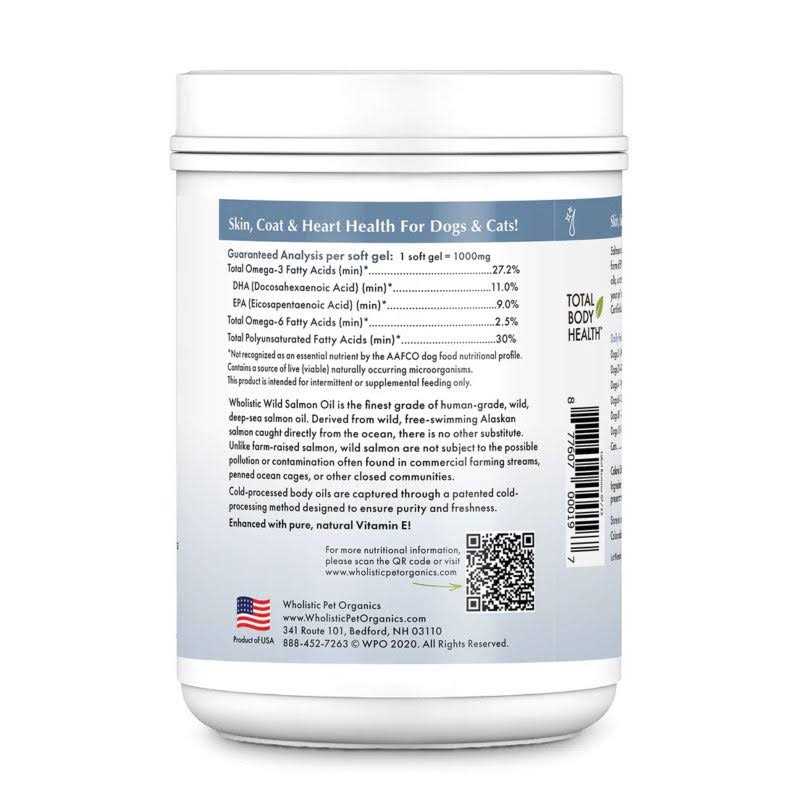 Wholistic Pet Organics Wild Deep Sea Salmon Oil