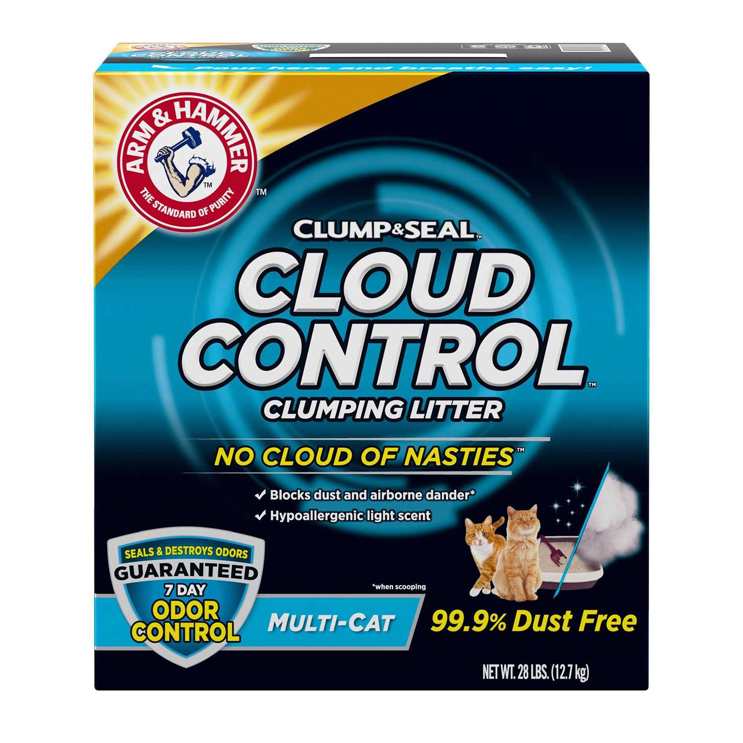 Arm & Hammer Cloud Control Clumping Multi-Cat Litter