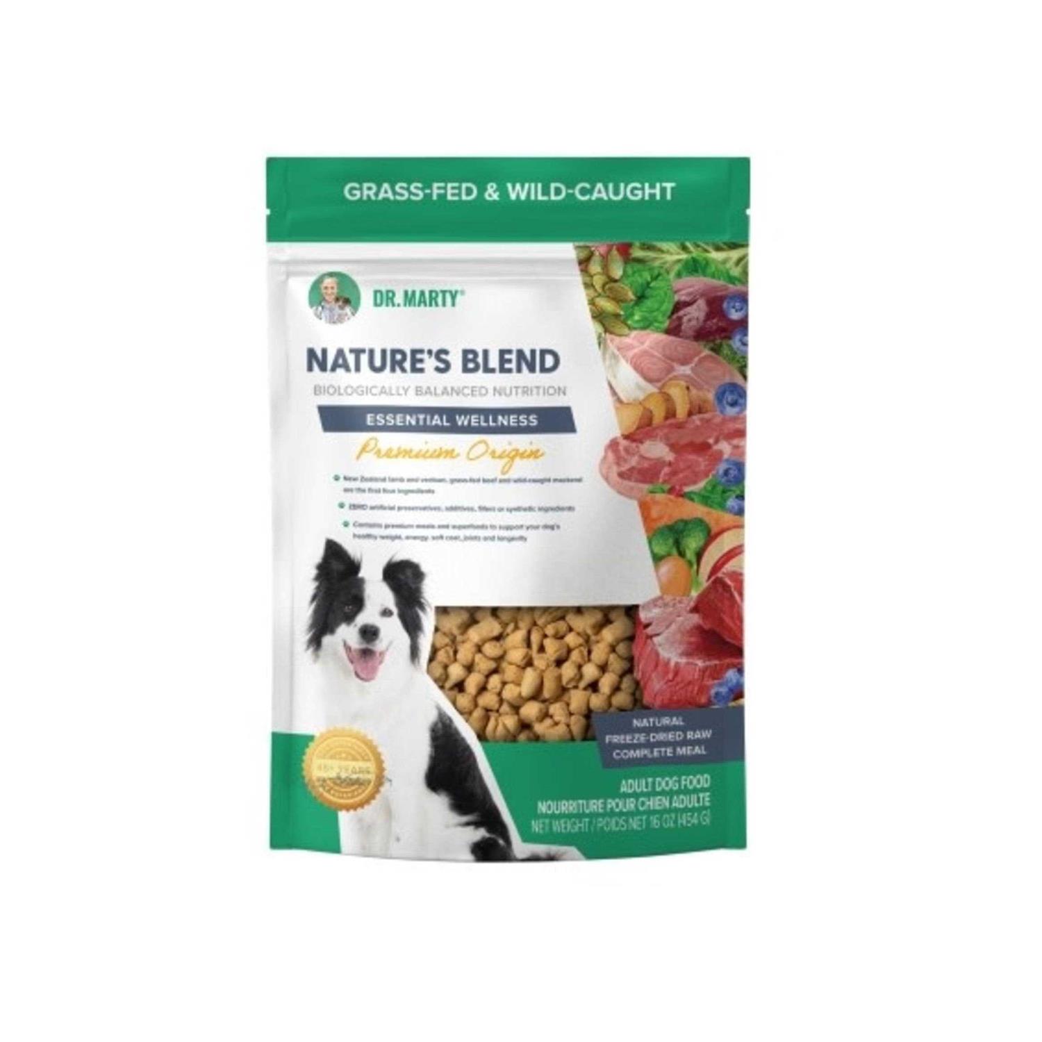 Dr. Marty Nature’s Blend Premium Origin Freeze-Dried Dog Food