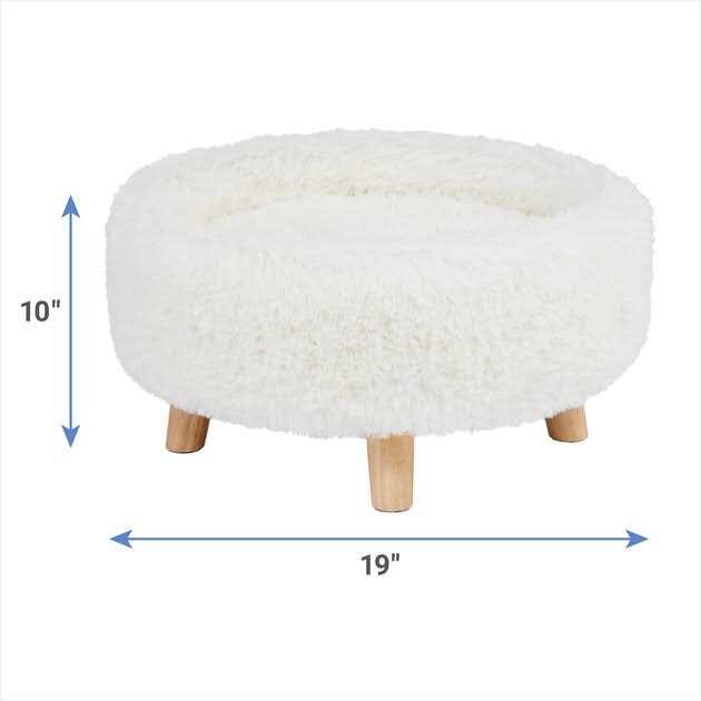 Frisco Round Elevated Cat Bed