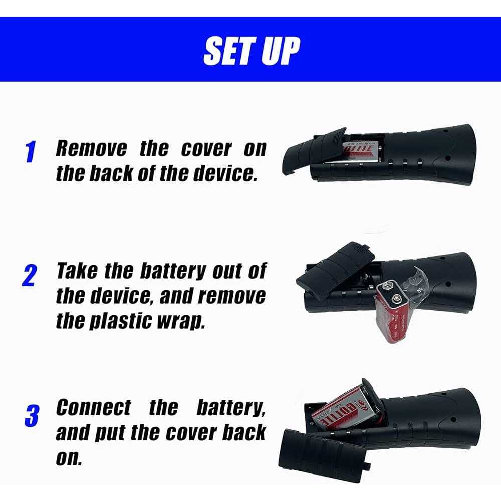 BarxBuddy Anti Barking Control Device Ultrasonic Sound with LED Lights and Strap