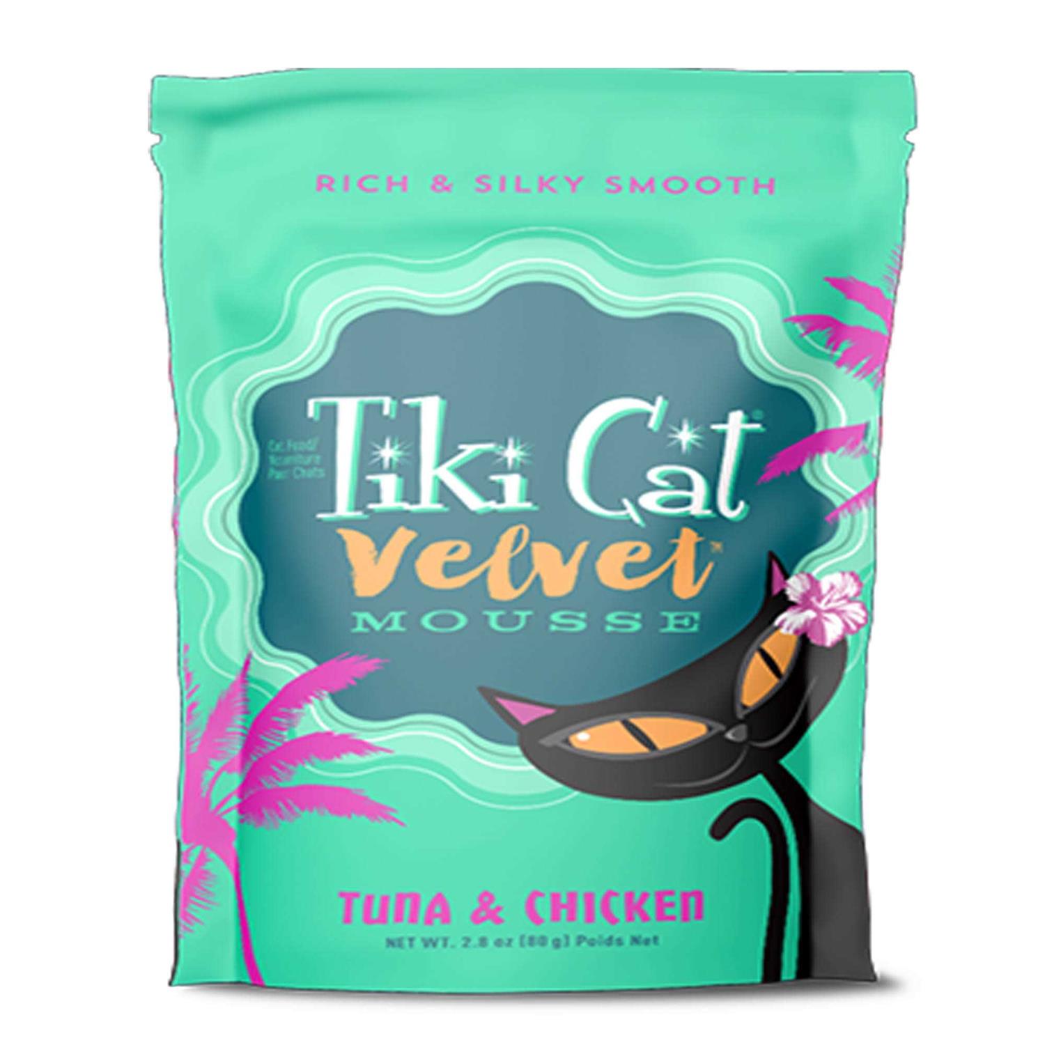 Tiki Cat Velvet Mousse Tuna Wet Cat Food