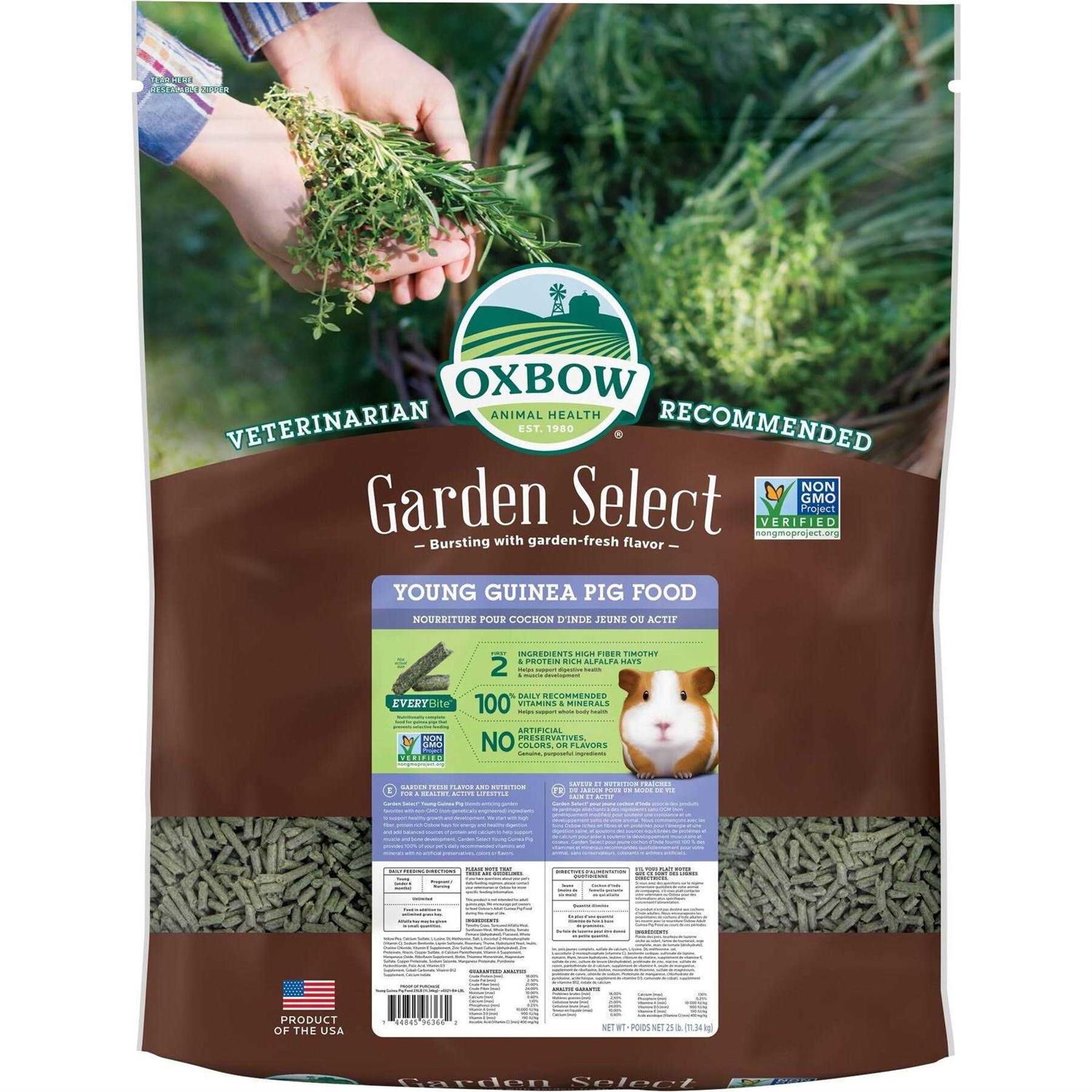 Oxbow Garden Select Adult Guinea Pig Food