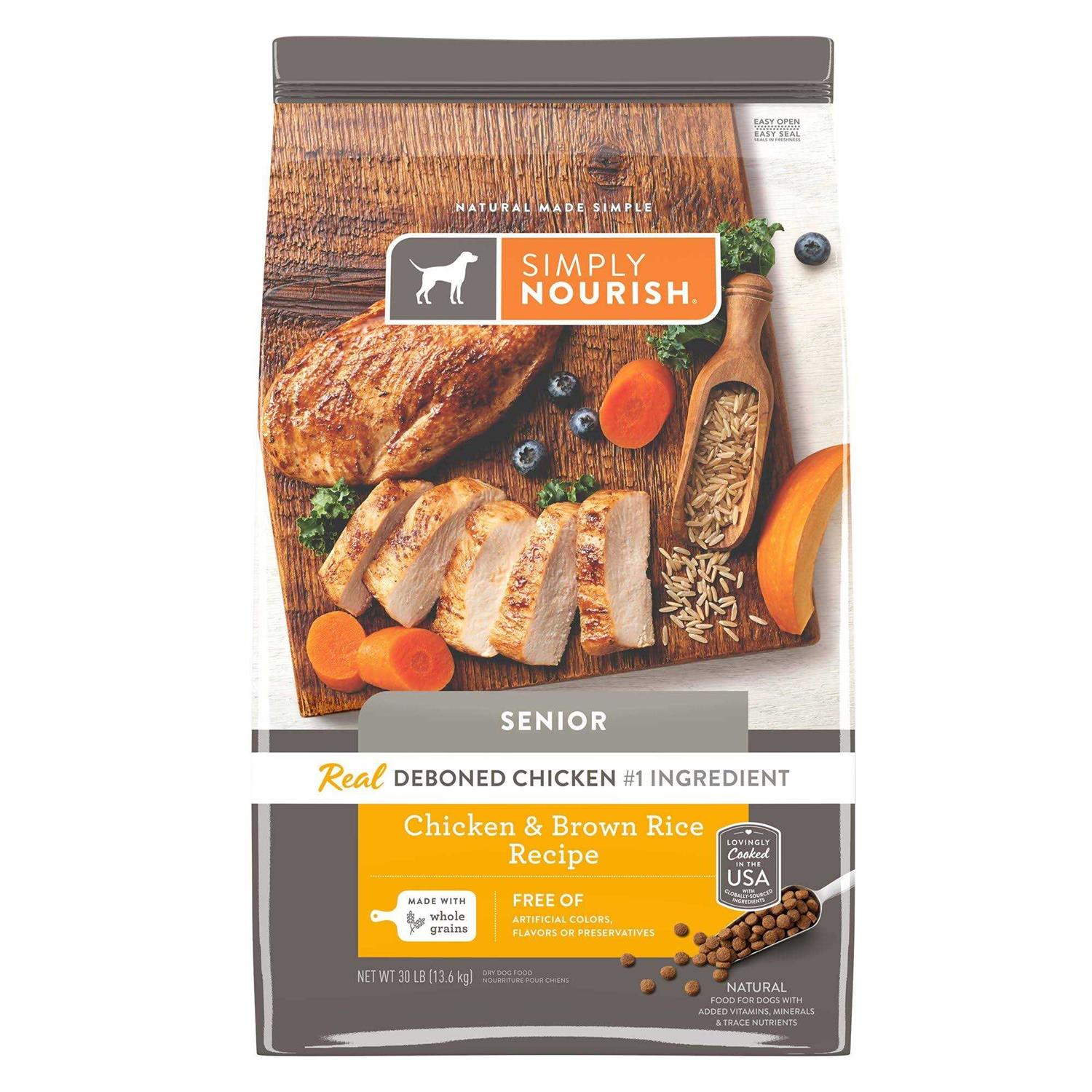 Simply Nourish Original Senior Dry Dog Food