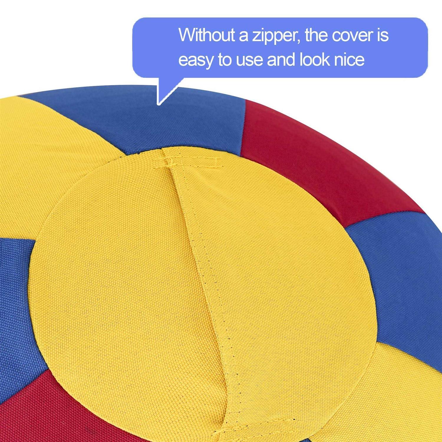 ANC POP Herding Ball for Dogs Horse Ball & Ball Cover 25 Ball for Horses Large with Hand Pump for Play Herding Ball Herding Ball Horse Toys