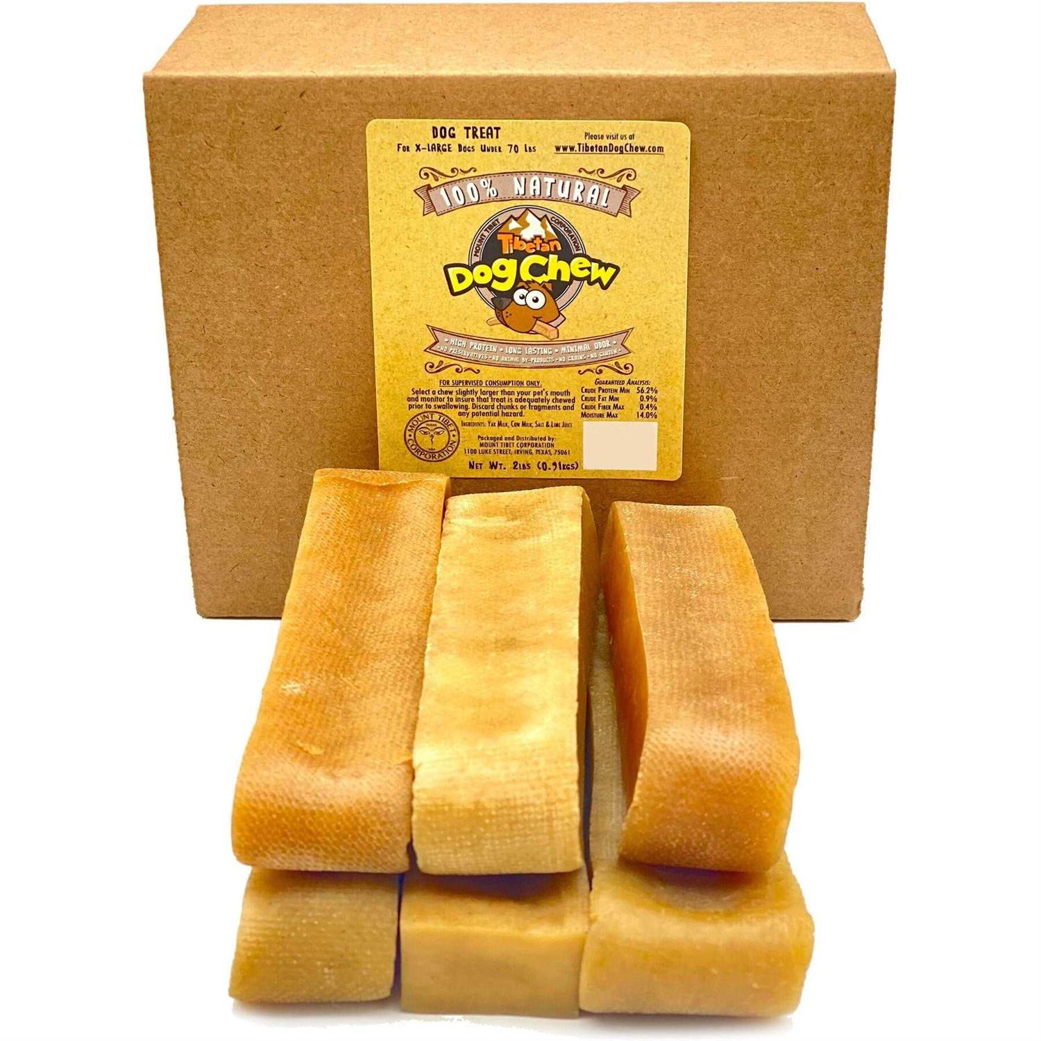 Tibetan Dog Chew Himalayan Yak Cheese Bone for X-Large Dogs