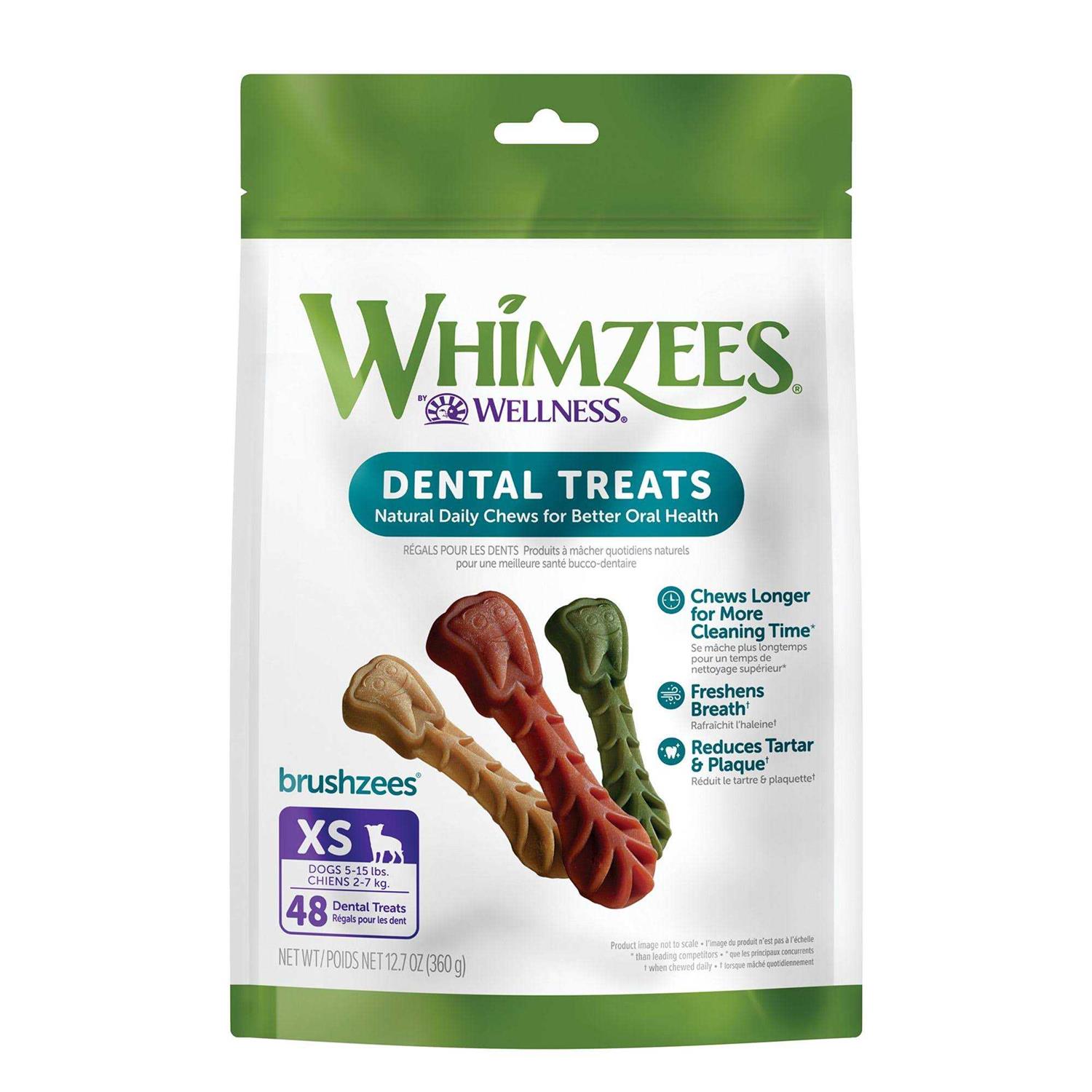 Whimzees Brushzees Dental Treats