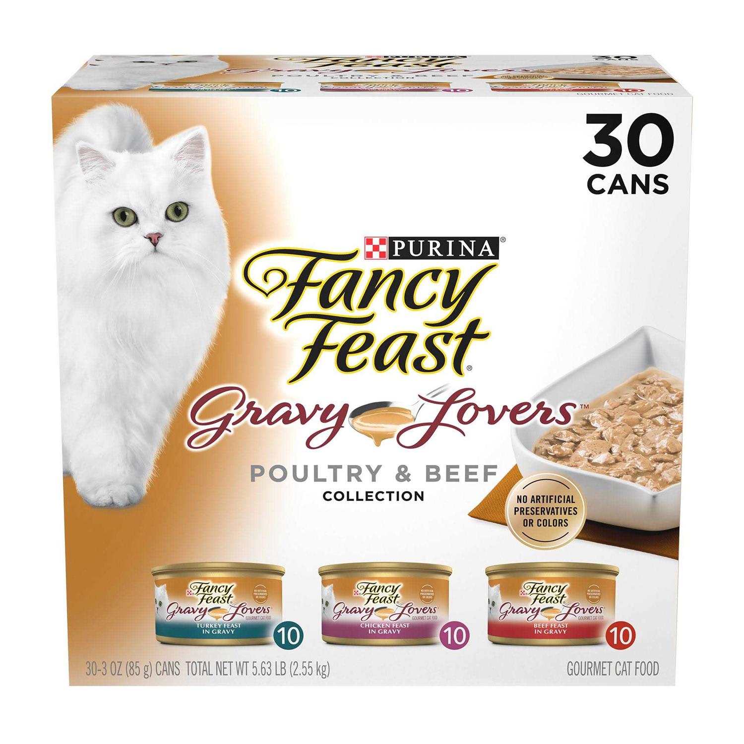 Fancy Feast Gourmet Wet Gravy Lovers Cat Canned Food