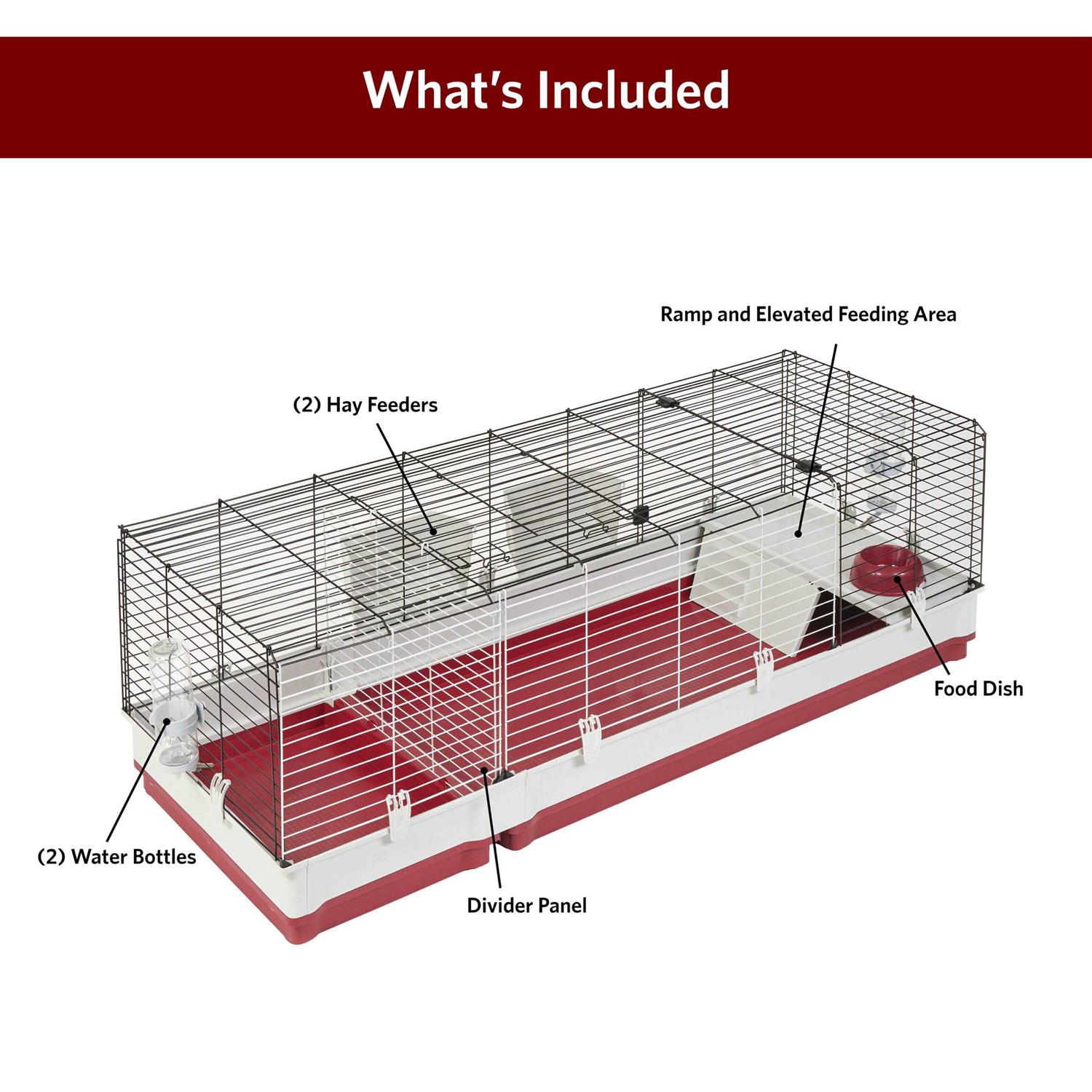 Midwest Homes for Pets Wabbitat Deluxe Rabbit Home