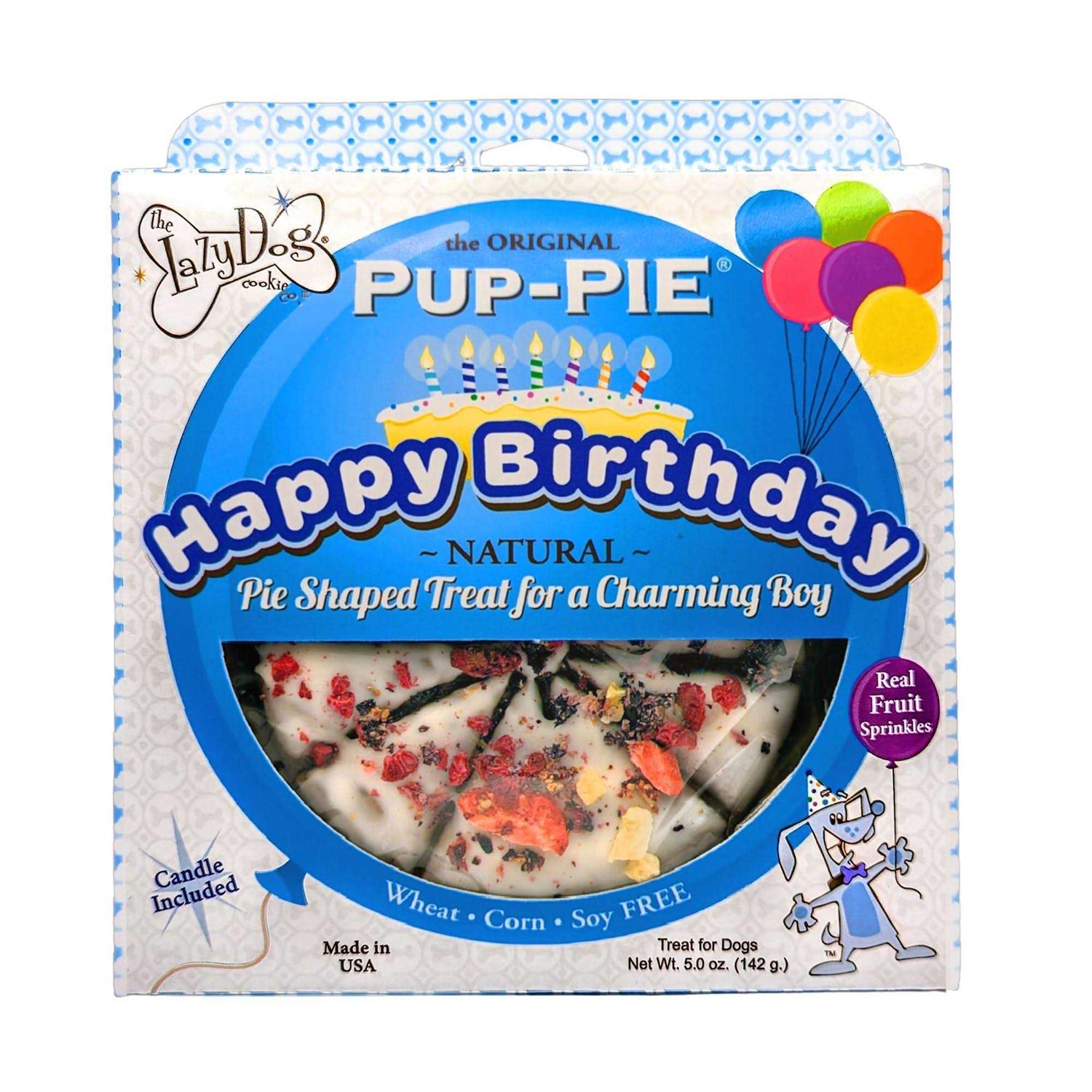 The Lazy Dog Cookie The Original Pup-Pie Happy Birthday for a Charming Boy