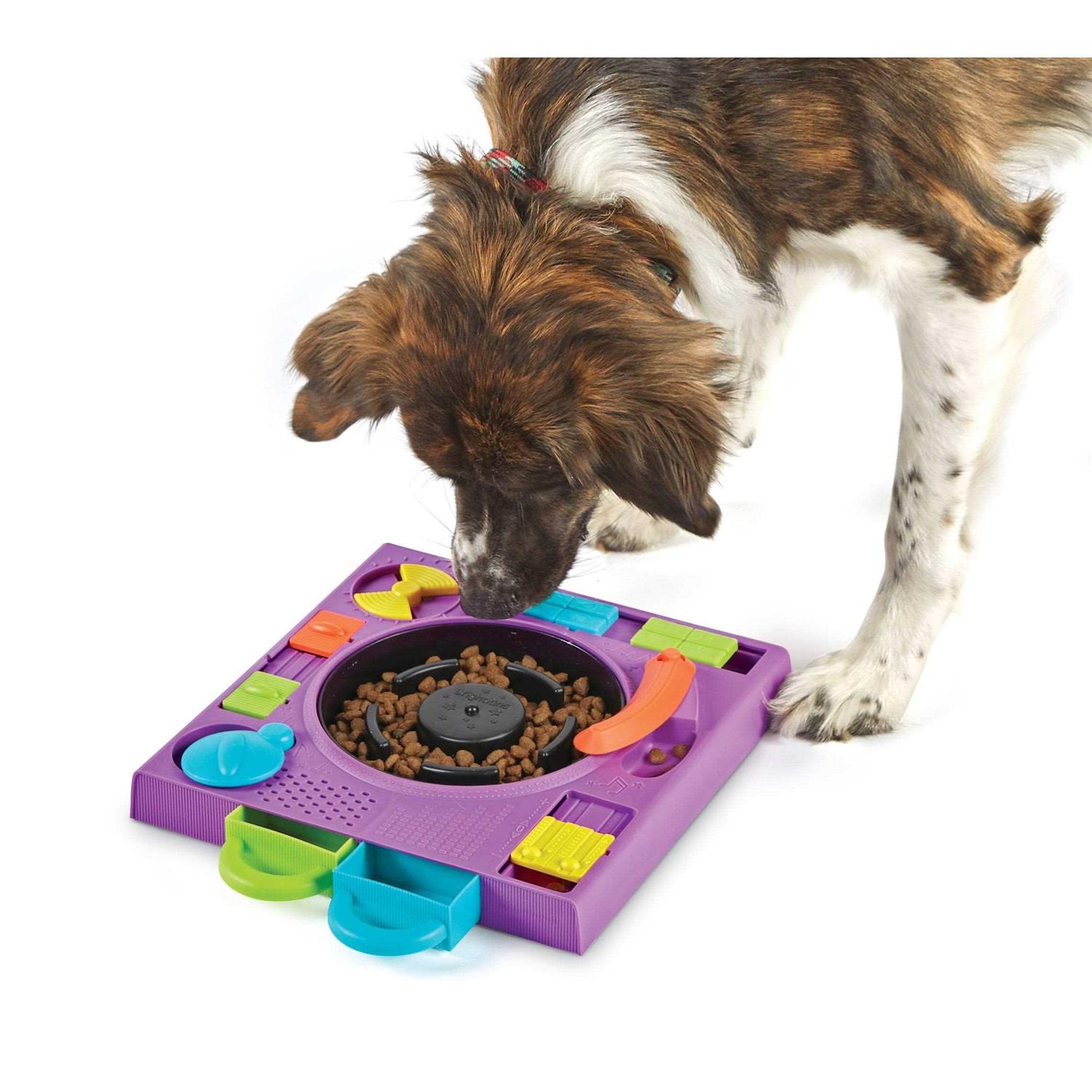 Brightkins DJ Doggo Puzzle Feeder Dog Toy