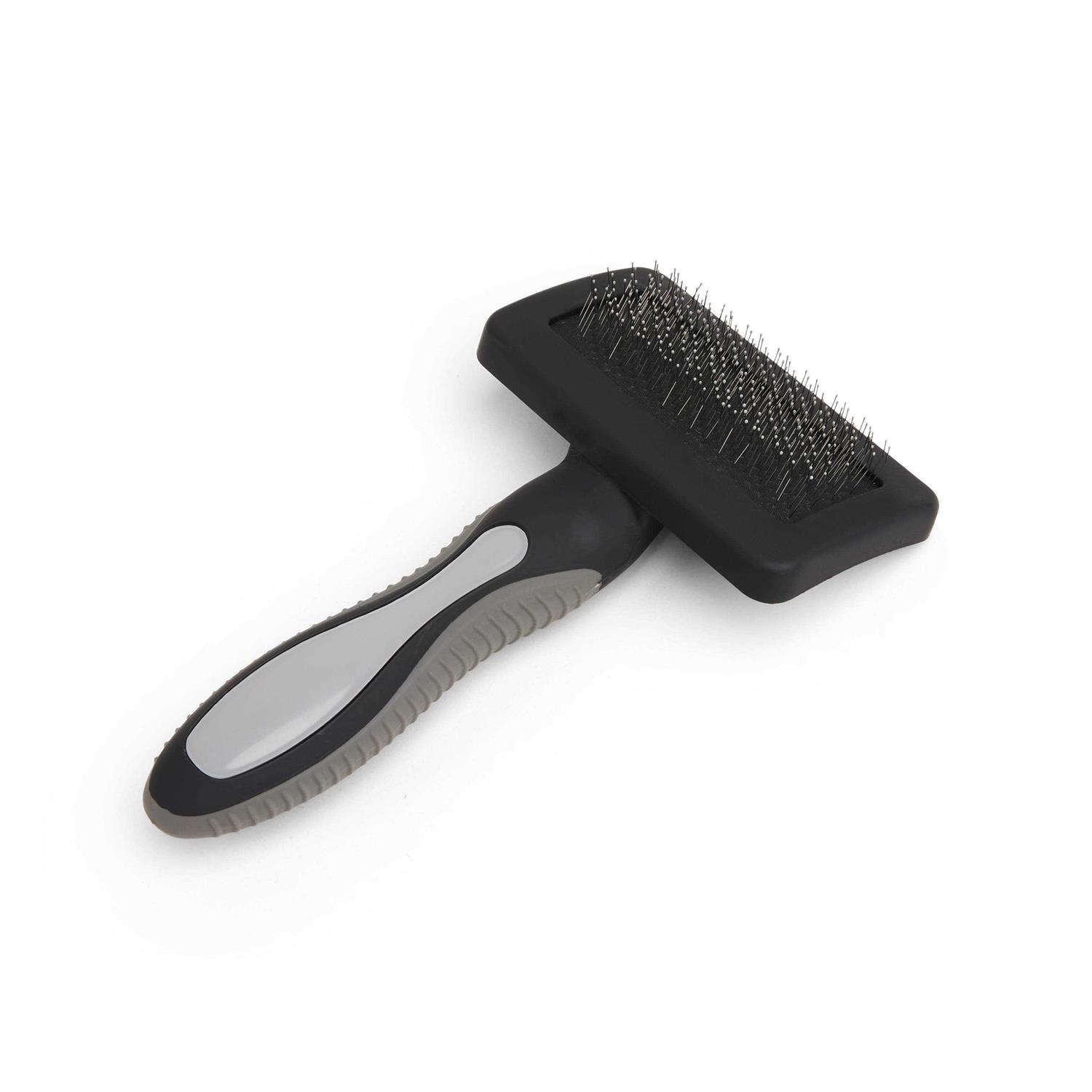Well & Good Black Small Cushion Slicker Dog Brush