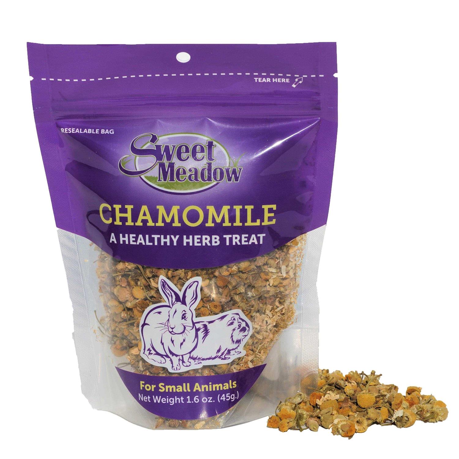 Sweet Meadow Farm Chamomile Healthy Herb Small Animal Treat
