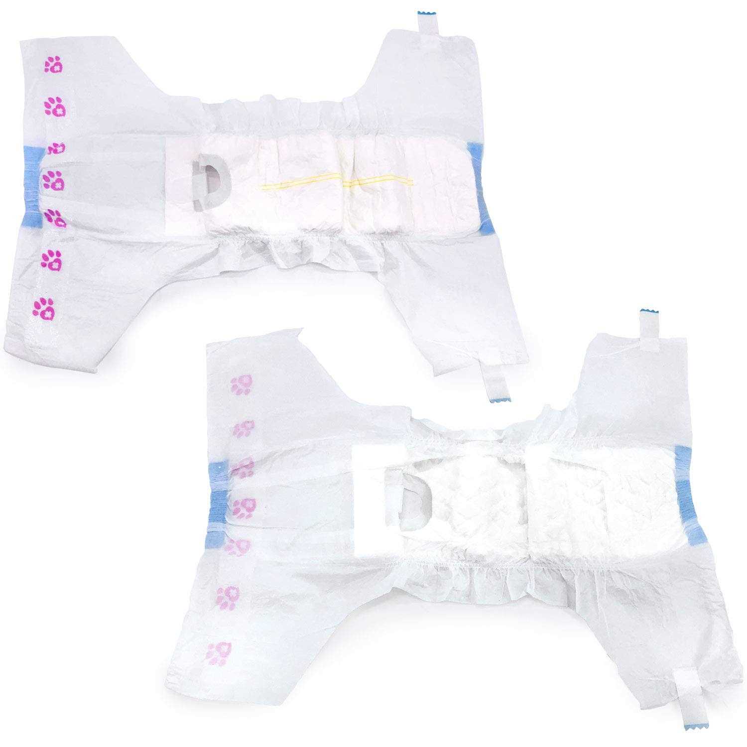 ValueFresh Female Dog Disposable Diapers