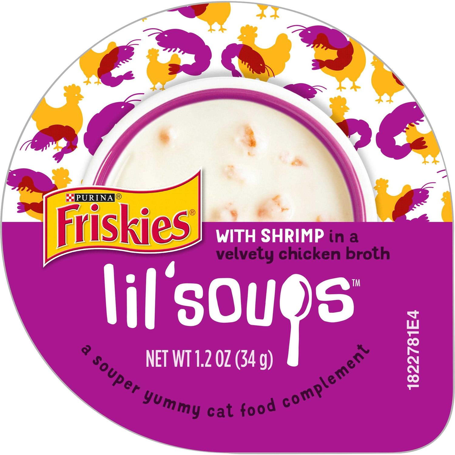 Friskies Lil’ Soups Chicken Broth Cat Food