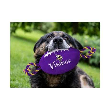 Kansas City Chiefs Nylon Football Dog Toy